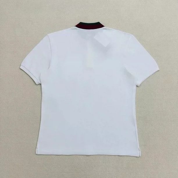 Gucci GUCCI Short Sleeve Polo with Red Green Stripes-2505 Size US XXL / EU 58 / 5 - 2 Thumbnail