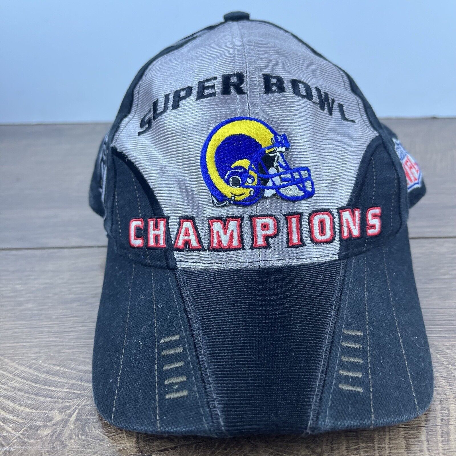 Other Vintage St. Louis Rams Hat Gray Cap Adjustable Gray Super Bo Size ONE SIZE - 1 Thumbnail