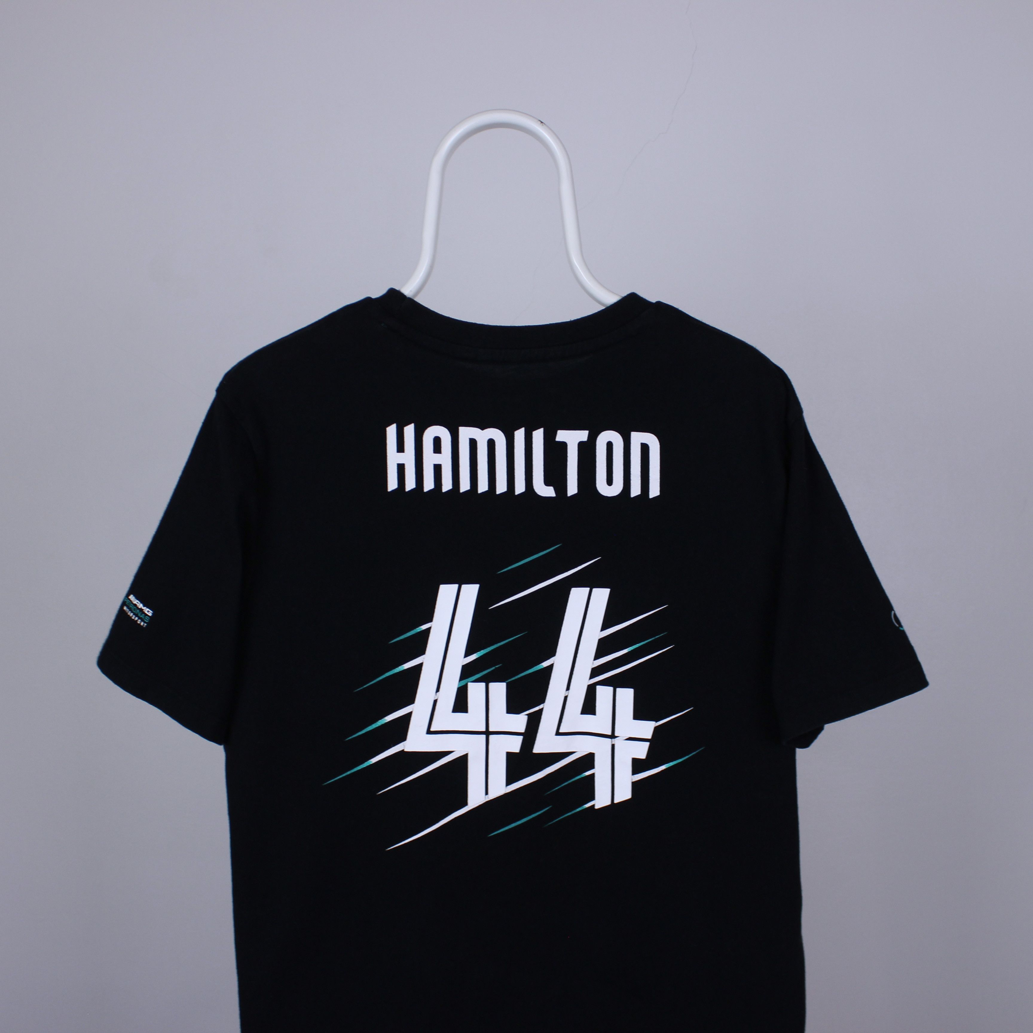 Mercedes-Benz mersedes benz t shirt tee cotton 44 Hamilton motorsport Size US L / EU 52-54 / 3 - 11 Thumbnail