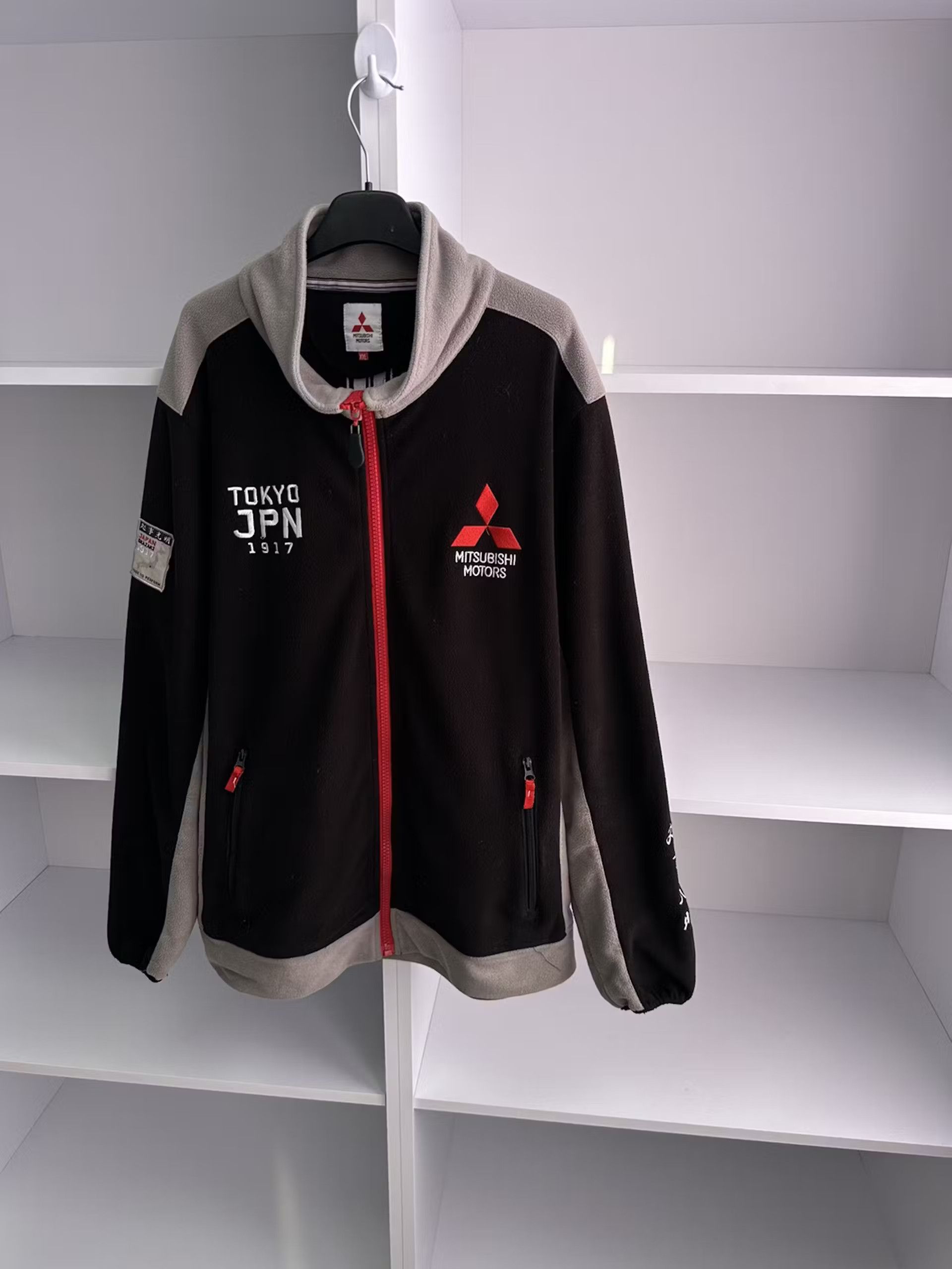 MITSUBISHIMOTORSジャケット Vintage Mitsubishi Motors Tokyo Japan Racing Jacket