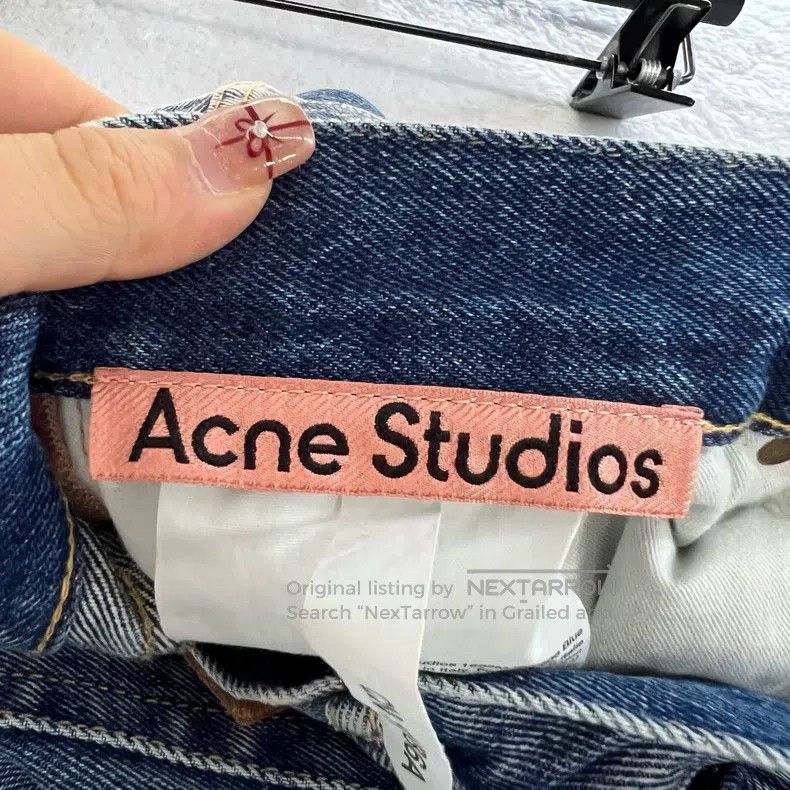 Acne Studios Acne Studios Blue washed denim flare pants Size 30" / US 8 / IT 44 - 3 Thumbnail