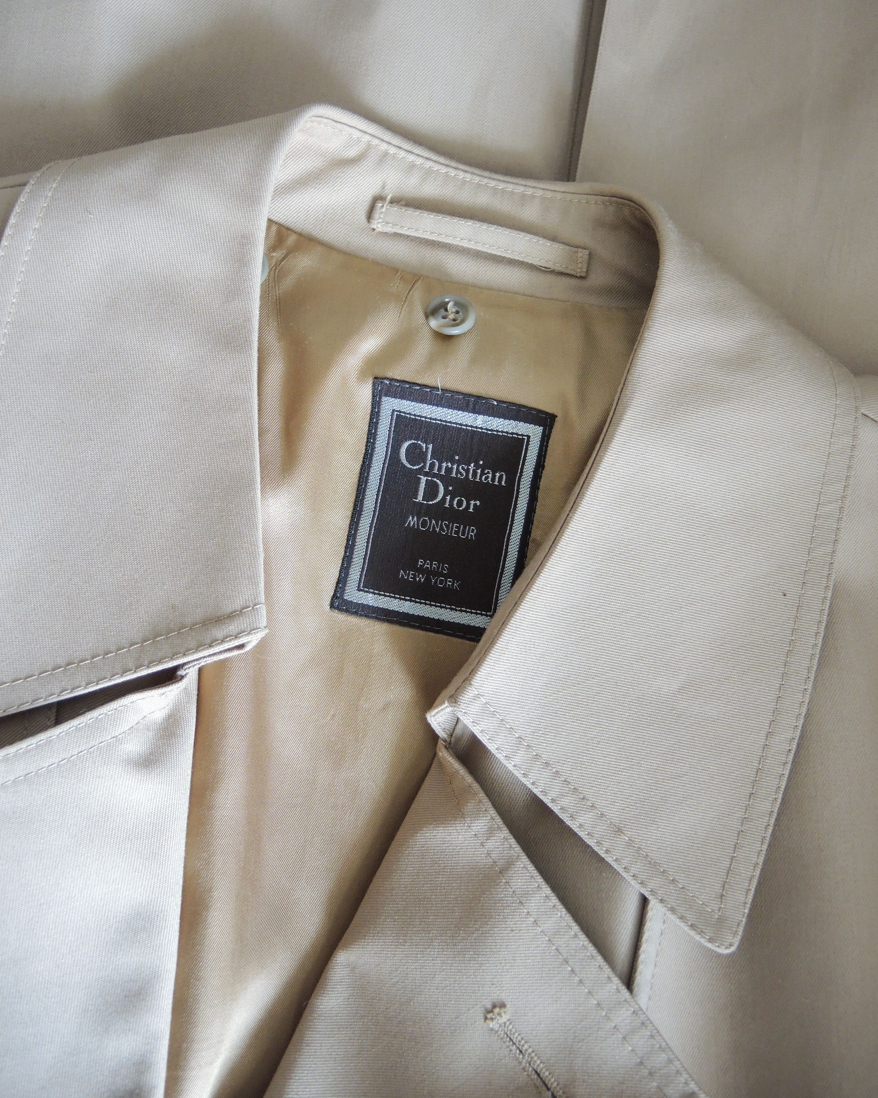 Christian Dior Monsieur Vintage Christian Dior trench coat Size US S / EU 44-46 / 1 - 12 Thumbnail