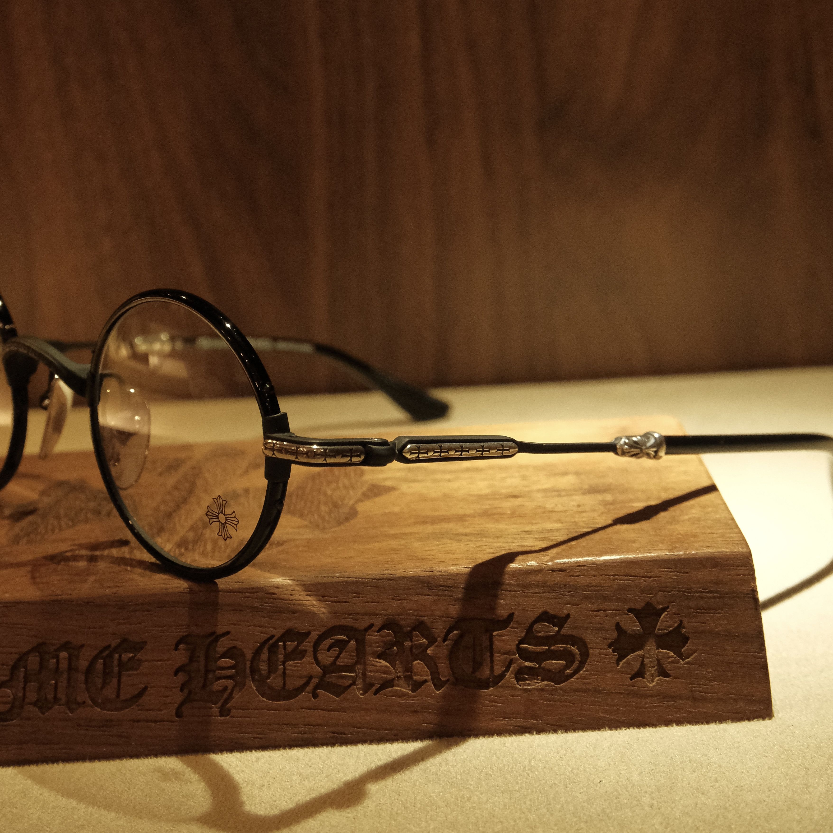 Chrome Hearts CHROME HEARTS EDITH F BLACK/SILVER GLASSES Size ONE SIZE - 12 Thumbnail