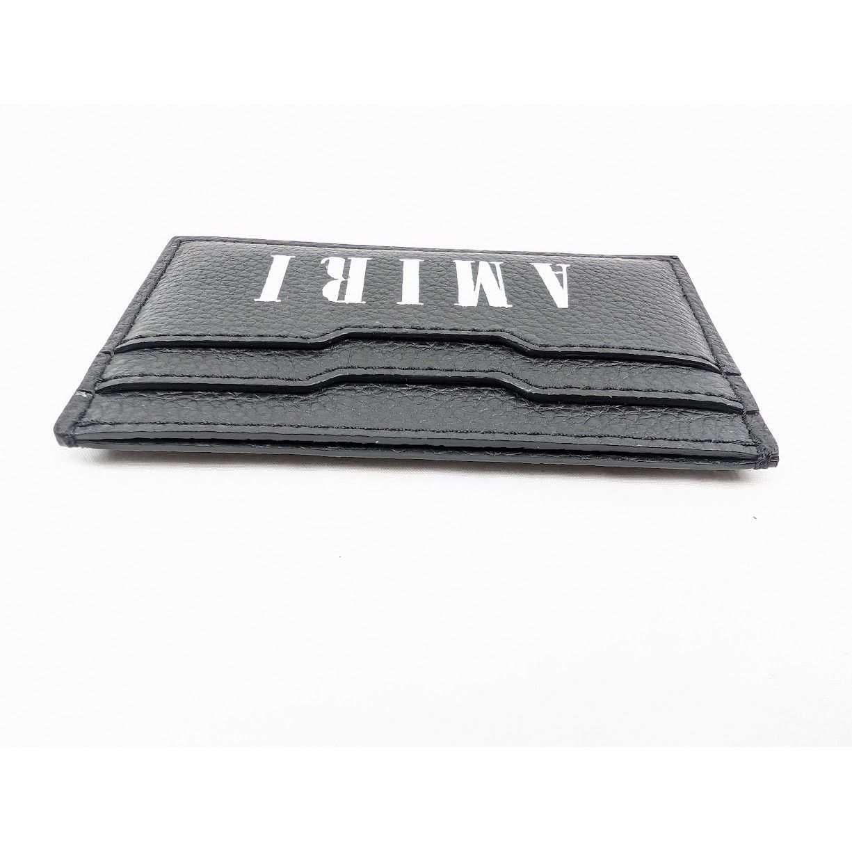 Amiri o1rshd1 Q:2/ Size:OS / Large Amiri Logo Card Holder in Black Size ONE SIZE - 5 Thumbnail