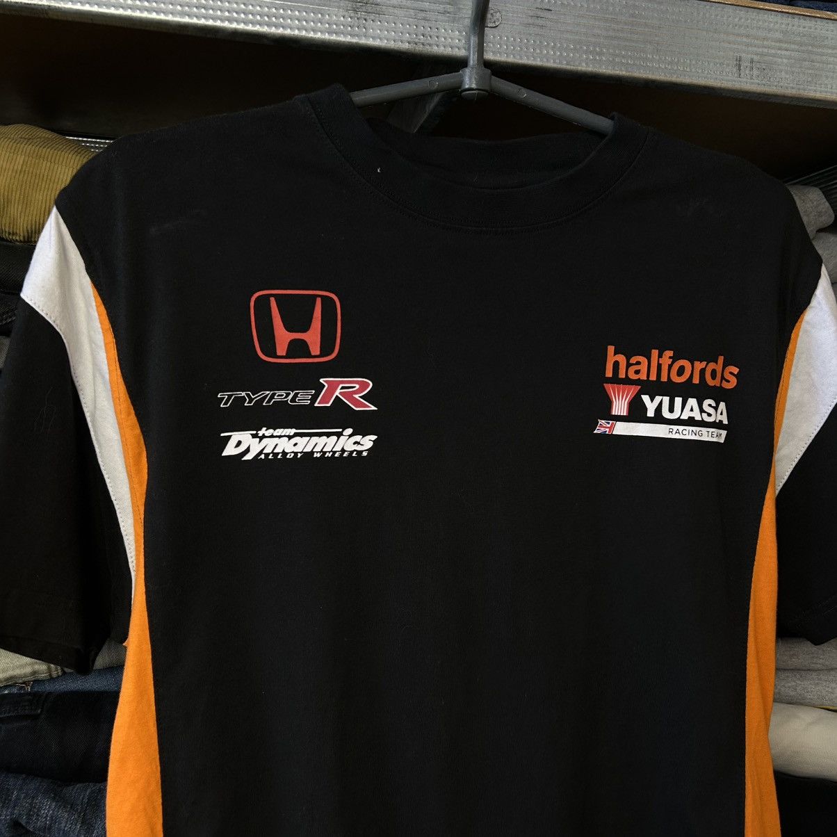 Honda Vintage Honda Big Logo Many Sponsors racing nascar tee Size US M / EU 48-50 / 2 - 3 Thumbnail