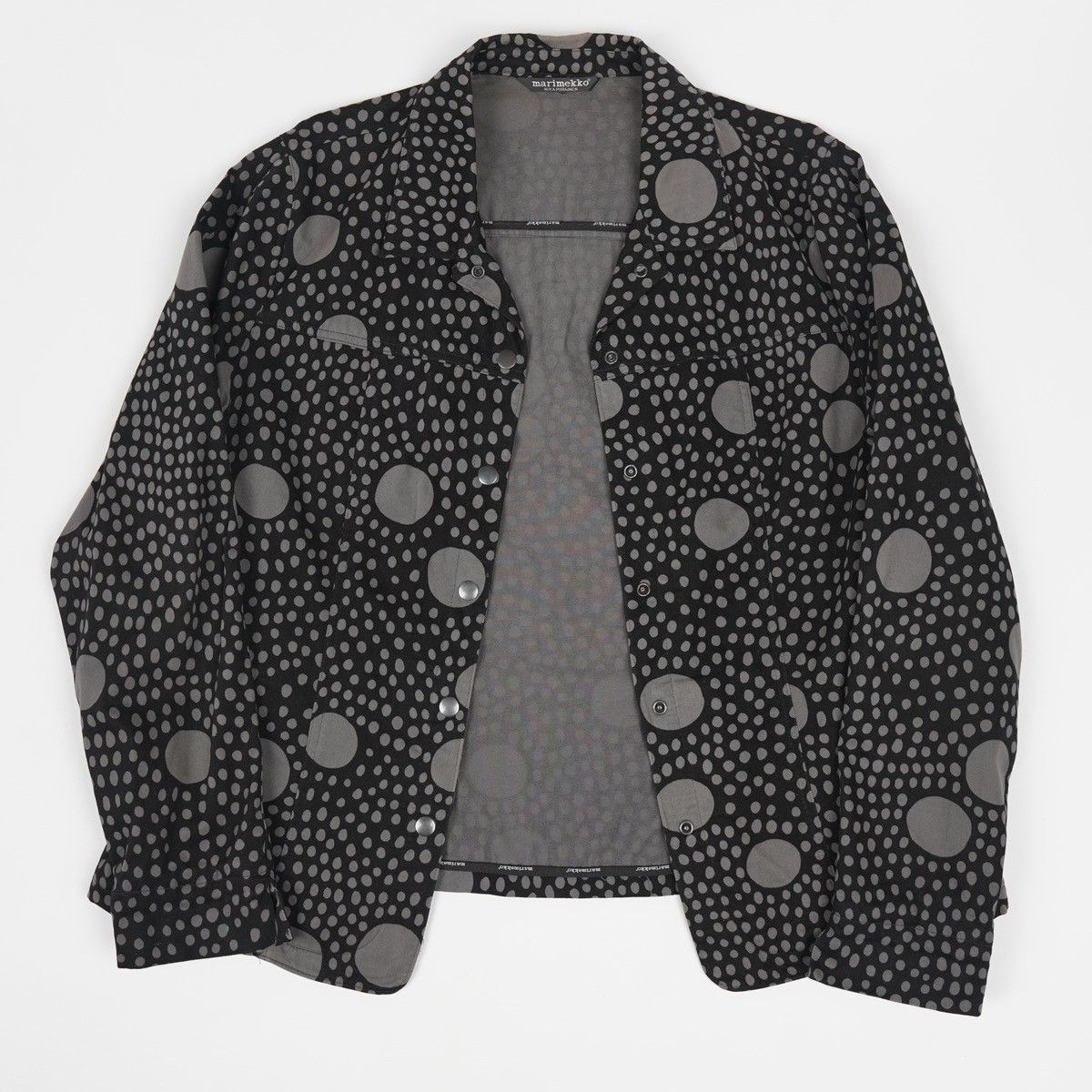 Marimekko Marimekko Mika Piirainen Vintage Polka Dot Suit Blazer Skirt Size M / US 6-8 / IT 42-44 - 4 Thumbnail