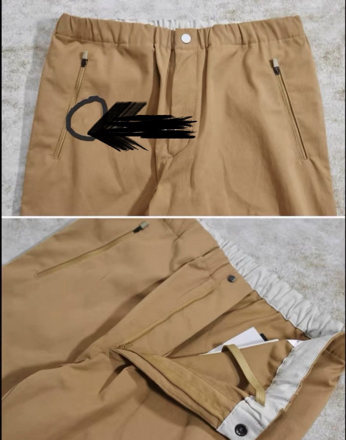 Descente Descente Zipped Casual Long Pants J40 Size US 34 / EU 50 - 5 Thumbnail