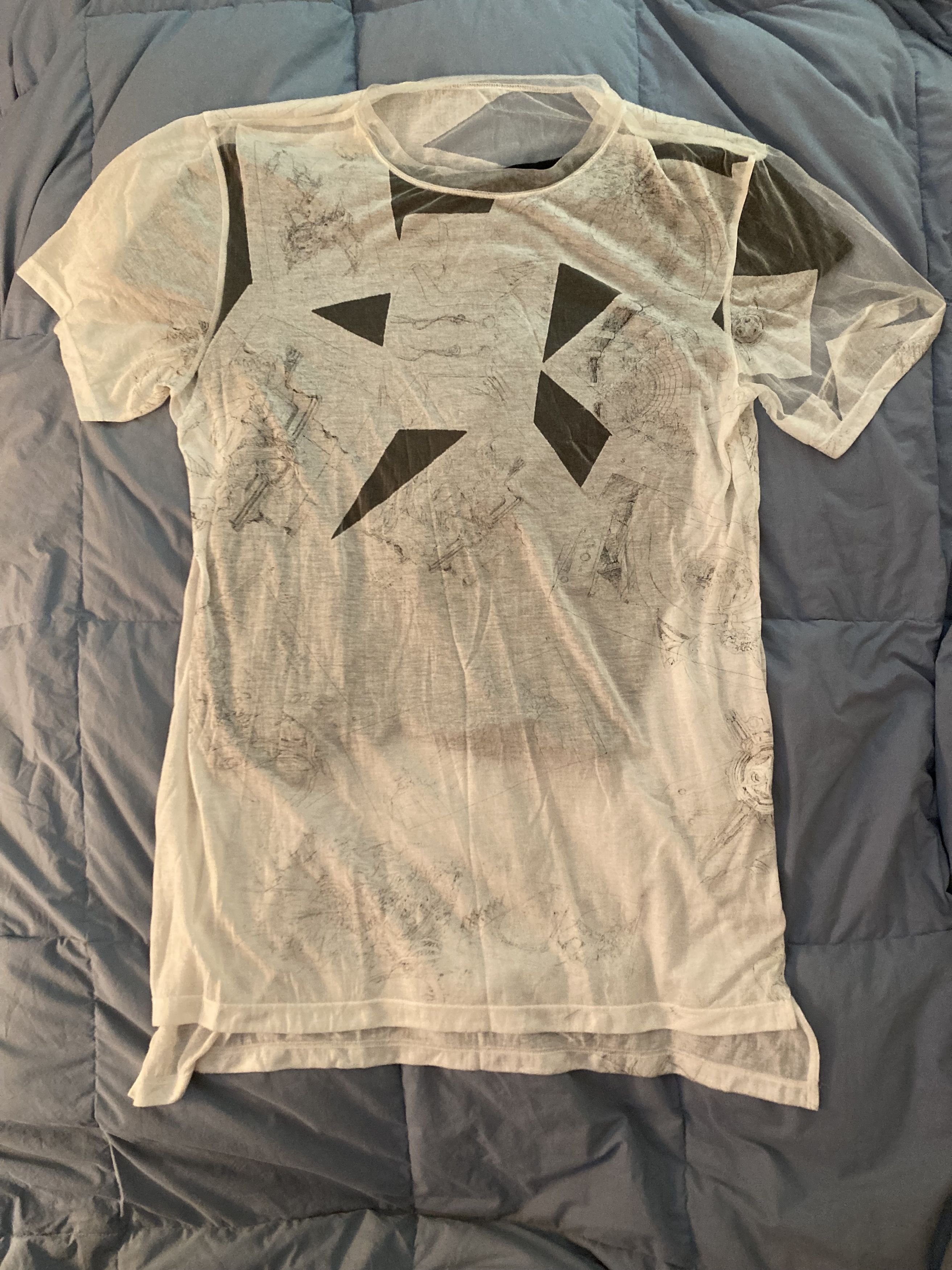Ground Y Ground Y x Ghost In The Shell Opal Finish Long T-shirt Size US L / EU 52-54 / 3 - 2 Thumbnail