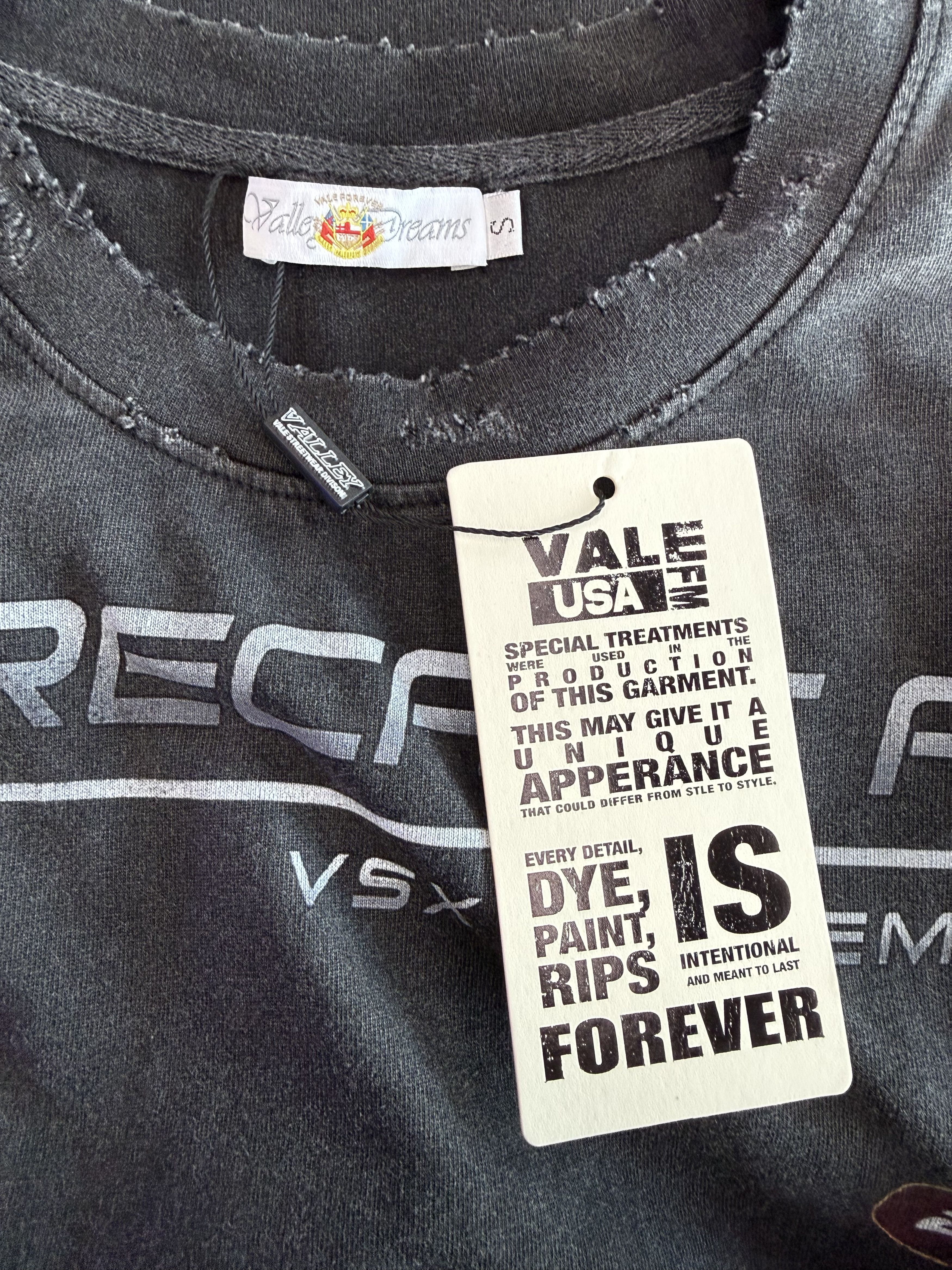Vale Vale Forever "Weatherman" Tee (Black) Size US S / EU 44-46 / 1 - 4 Thumbnail