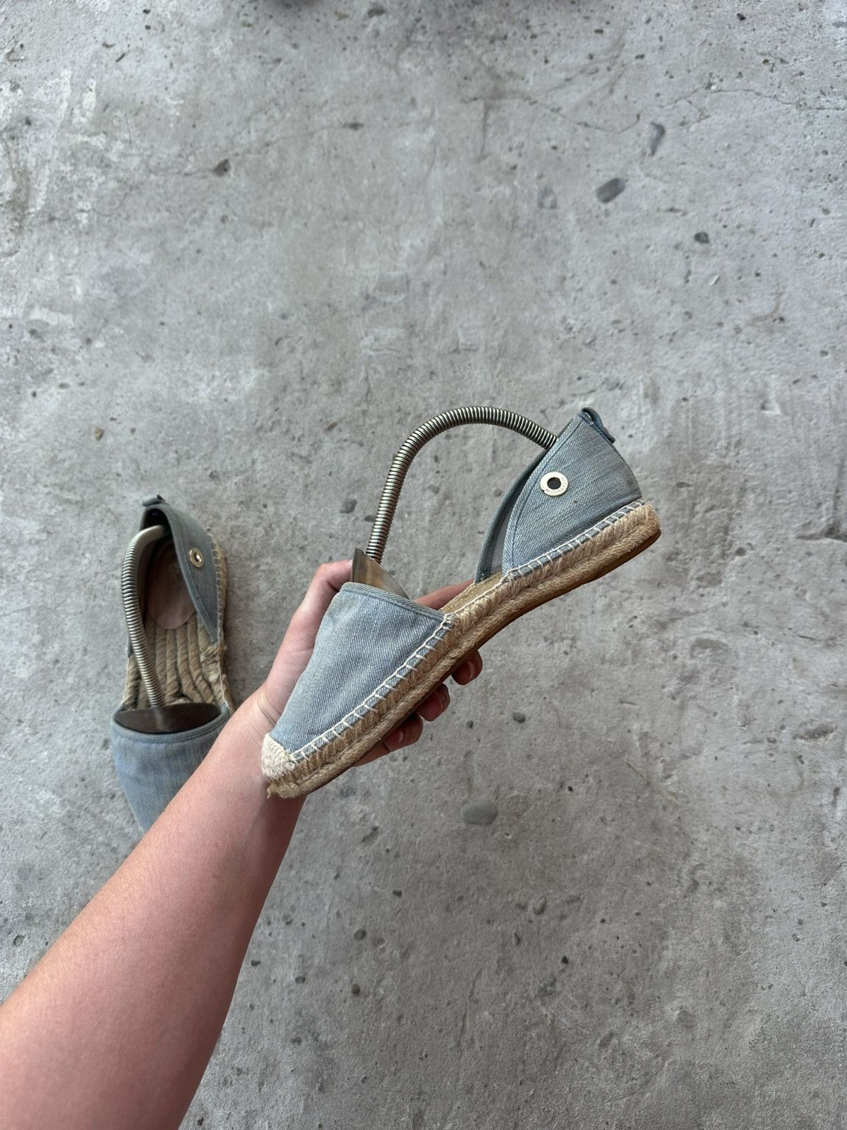 Michael Kors Michael Kors Flat Canvas Espadrilles Old Money Style Size US 9 / IT 39 - 4 Thumbnail