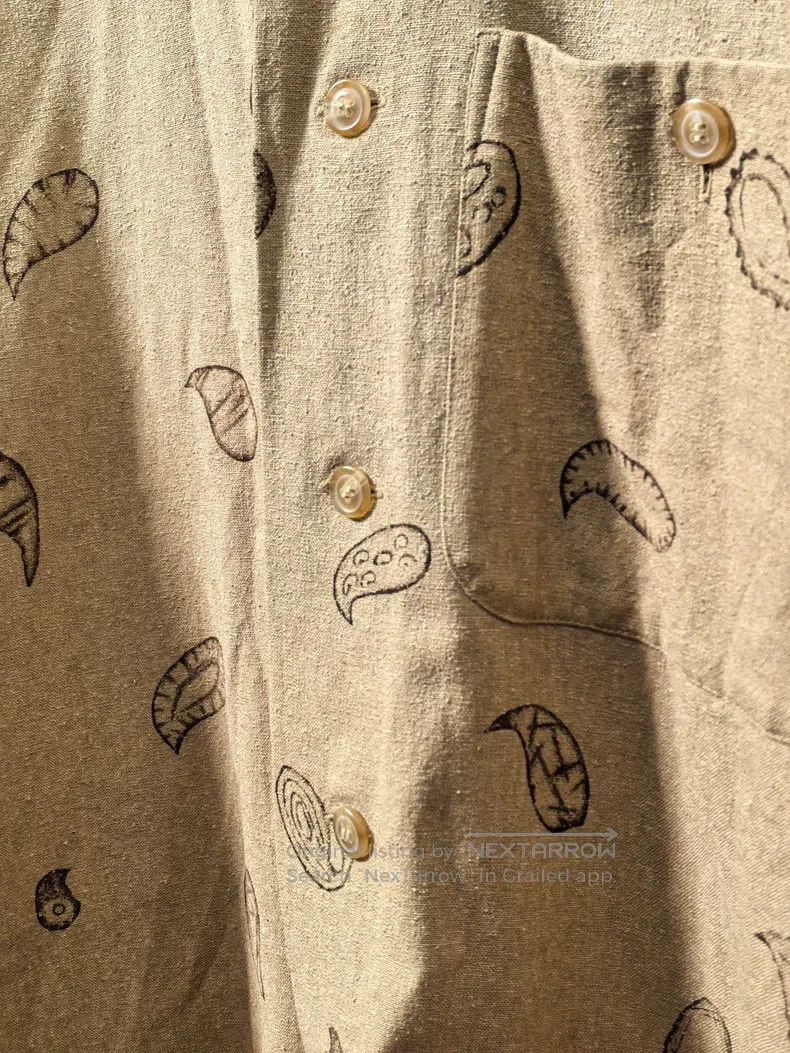 Issey Miyake Issey Miyake Long Sleeve Shirt Size US L / EU 52-54 / 3 - 4 Thumbnail