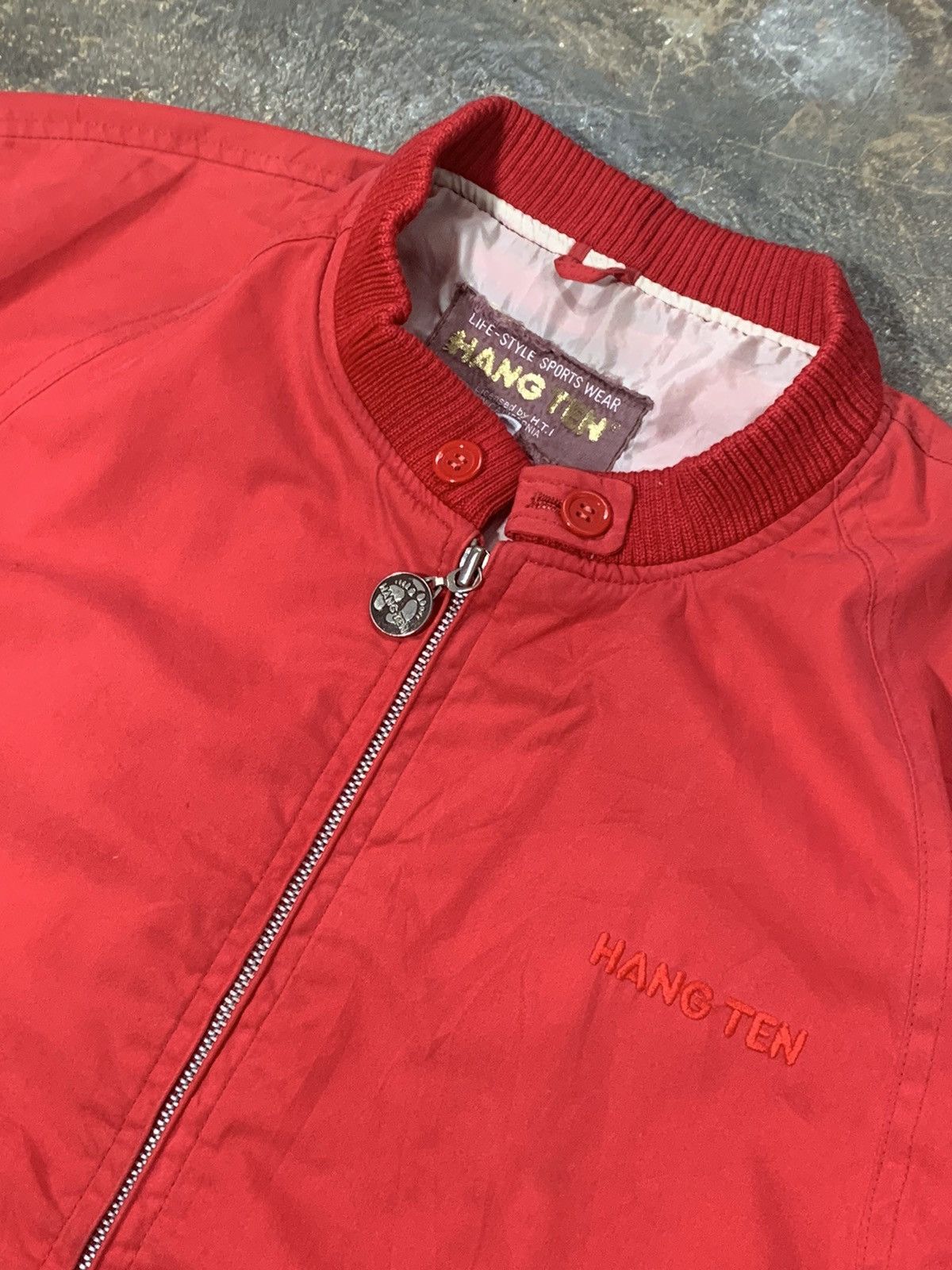 Hang Ten Set/Combo Vintage 80's/90's Hang Ten Jacket & Velvet Tshirt Size US M / EU 48-50 / 2 - 3 Thumbnail