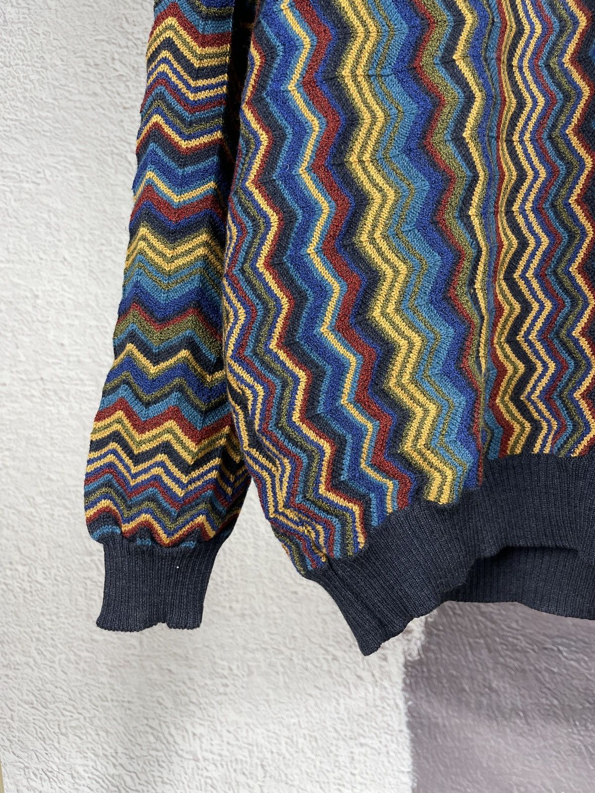 Dalmine Dalmine vintage cable knit coloured sweater coogi style wool Size US XL / EU 56 / 4 - 11 Thumbnail