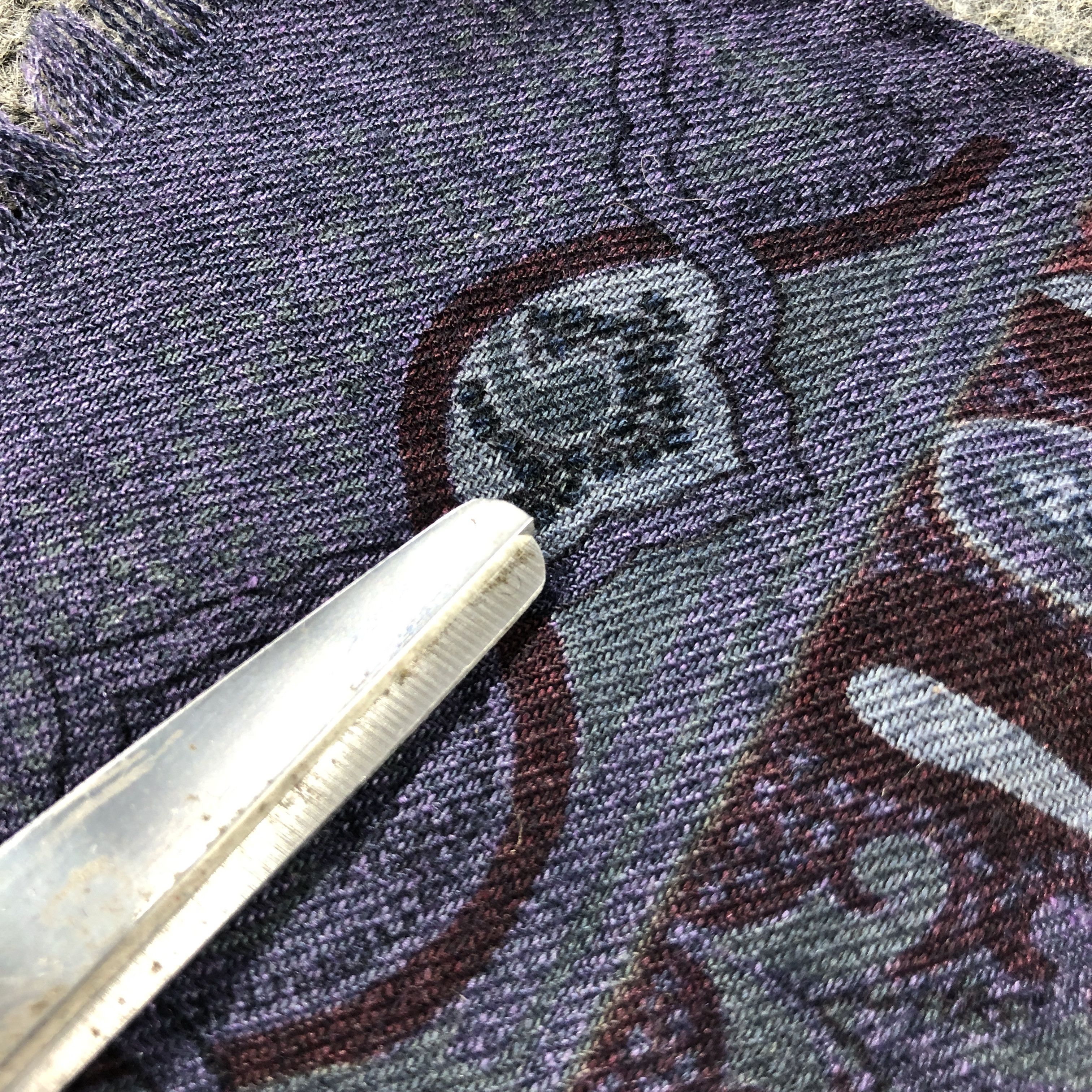 Etro Etro Paisley Silk/Wool Stole Scarf Muffler Neckwear V2949 Size ONE SIZE - 12 Thumbnail