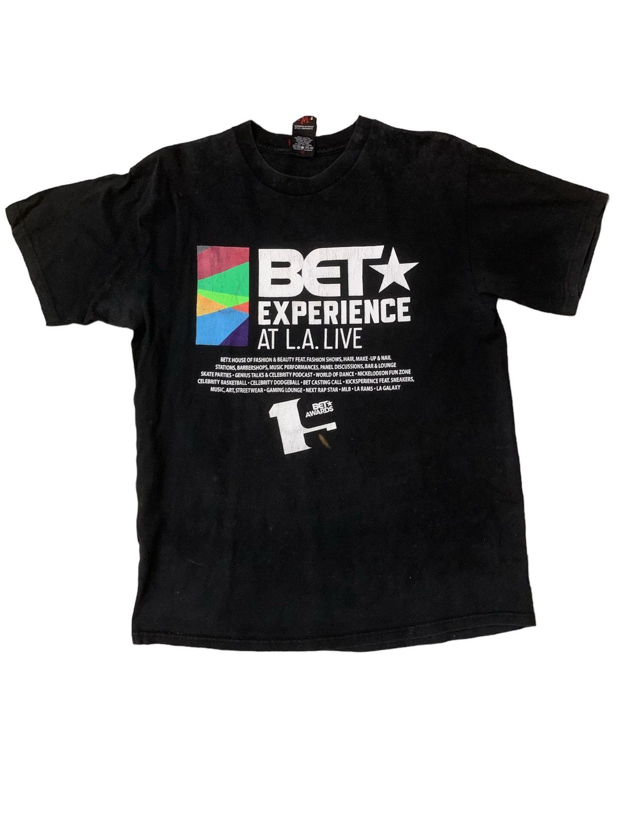 Rap Tees Bet Experience At L.A. Live T Shirt Size US M / EU 48-50 / 2 - 2 Thumbnail