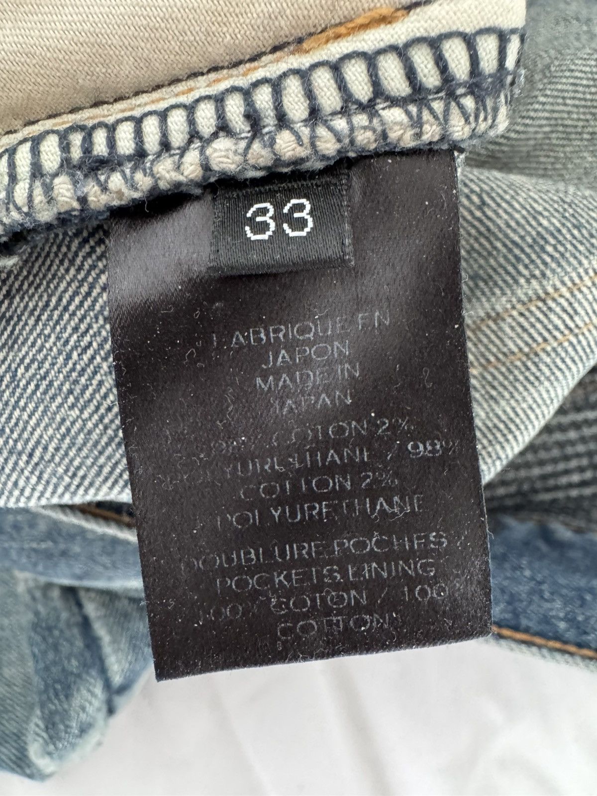 Balmain Balmain Biker jeans size 33 Size US 33 - 5 Thumbnail