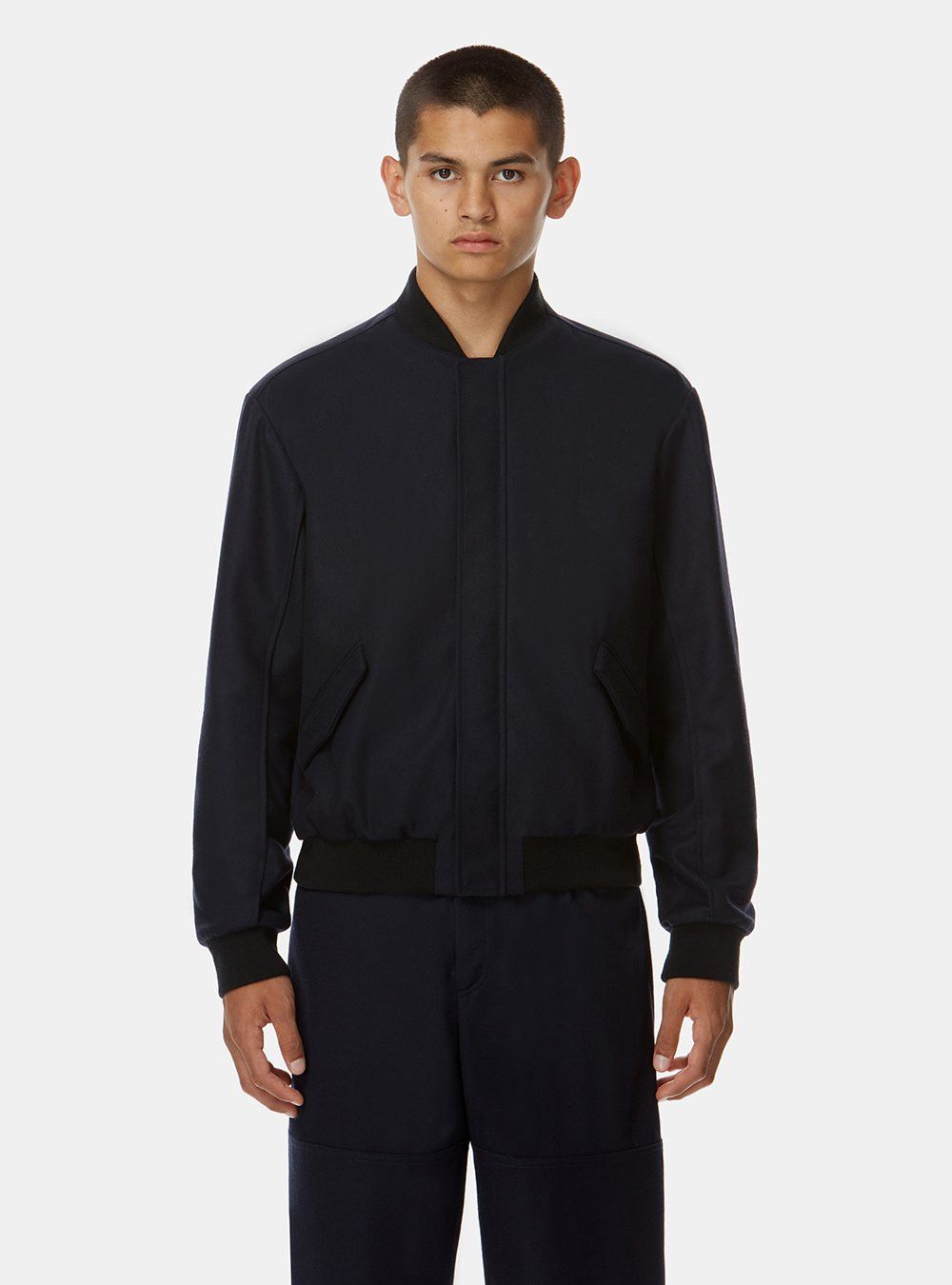 Other Qasimi Atayal Reversible Felt Bomber Navy 48 Size US M / EU 48-50 / 2 - 3 Thumbnail