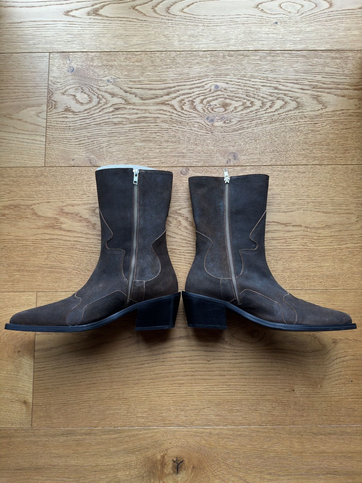 Eckhaus Latta Eckhaus Latta Suede Boots Size US 8.5 / EU 41-42 - 7 Thumbnail