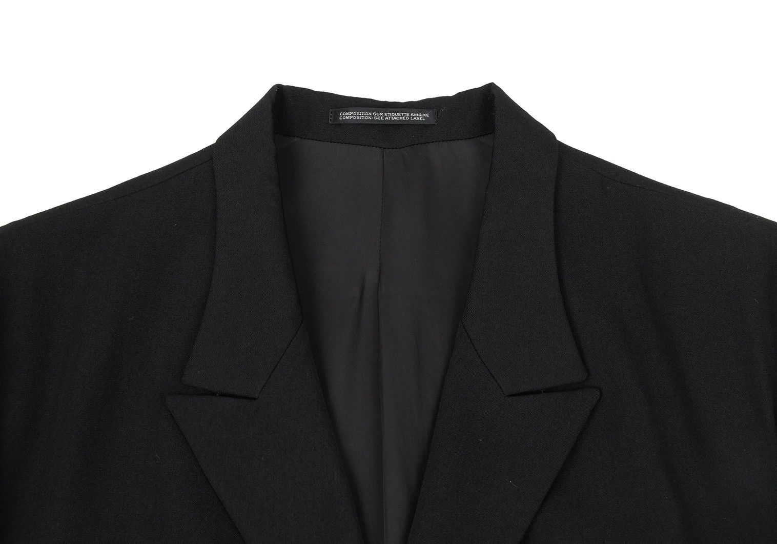 Yohji Yamamoto Yohji Yamamoto Wool Gabardine Doctor Jacket Size US M / EU 48-50 / 2 - 3 Thumbnail