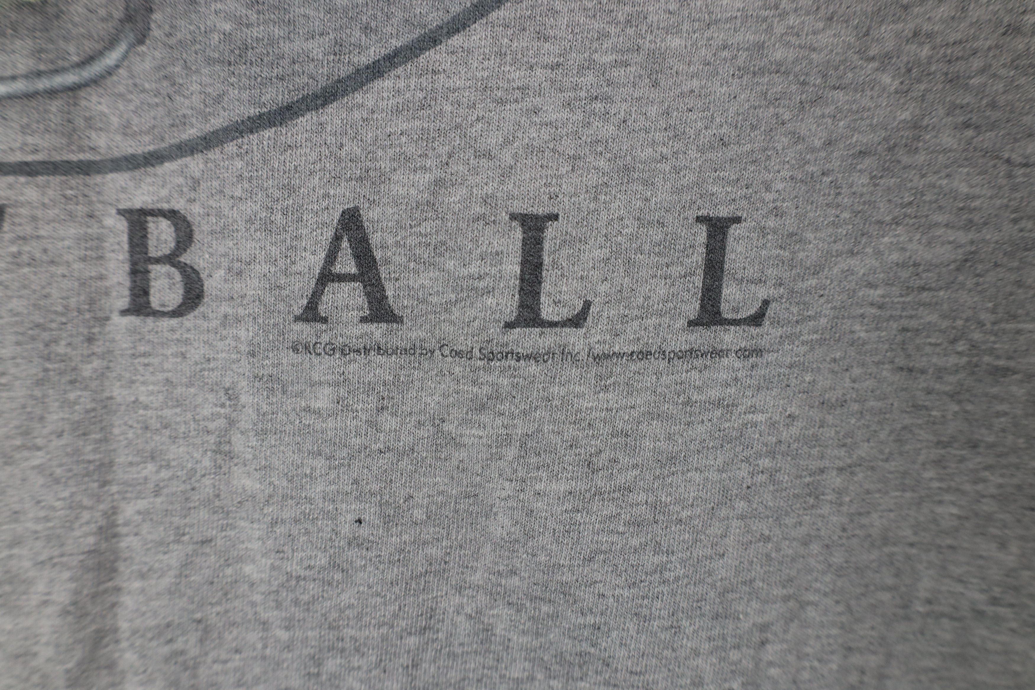 Vintage Vintage 90s Spell Out It's All About Football Sports T-Shirt Size US XL / EU 56 / 4 - 8 Thumbnail