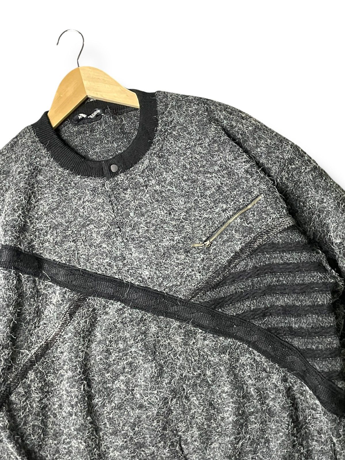Japanese Brand High Fashion Brand Stylish Pullover Sweater (57) Size US M / EU 48-50 / 2 - 2 Thumbnail