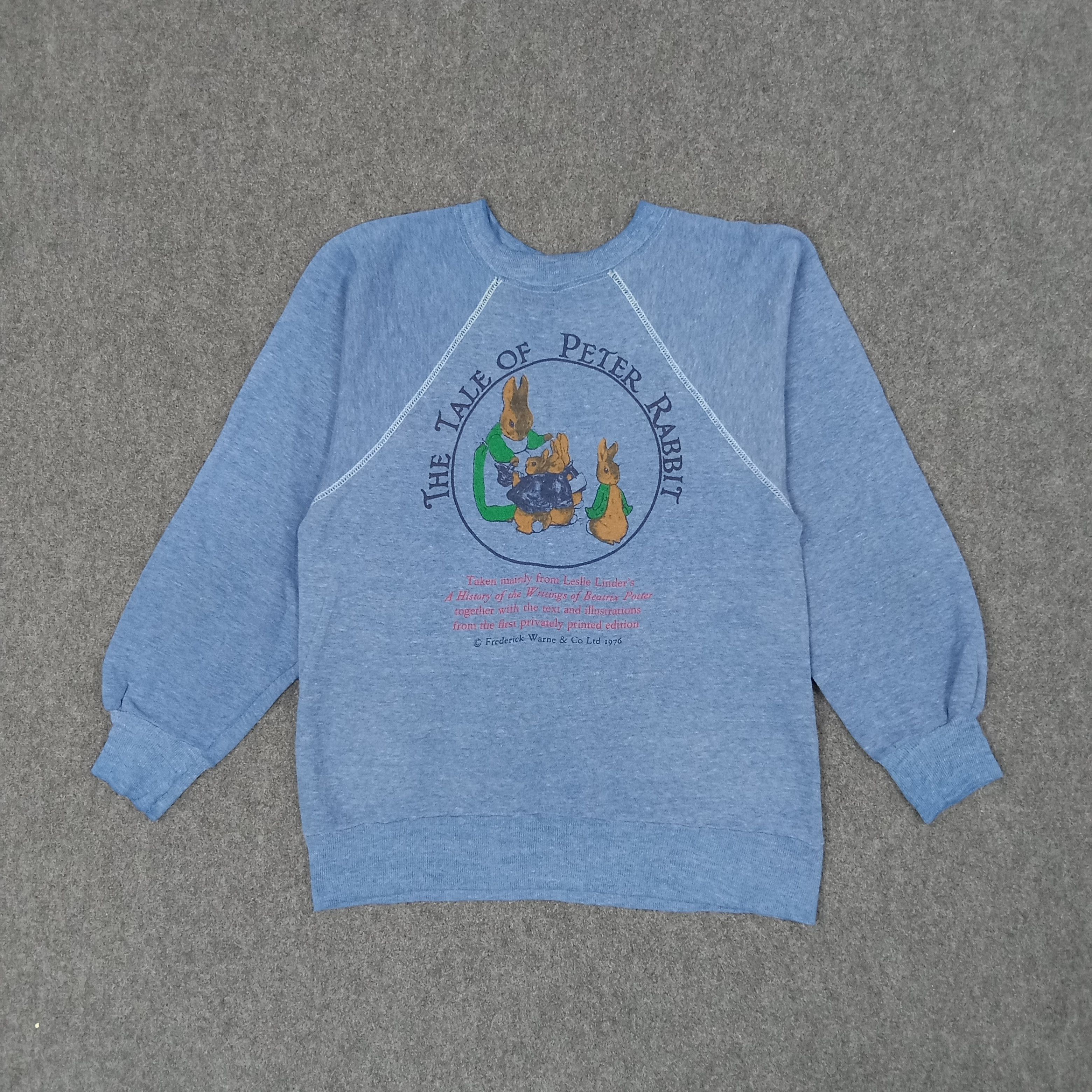 Cartoon Network × Vintage Vintage The Tale Peter Rabbit American Cartoon Sweatshirt Size US S / EU 44-46 / 1 - 1 Thumbnail