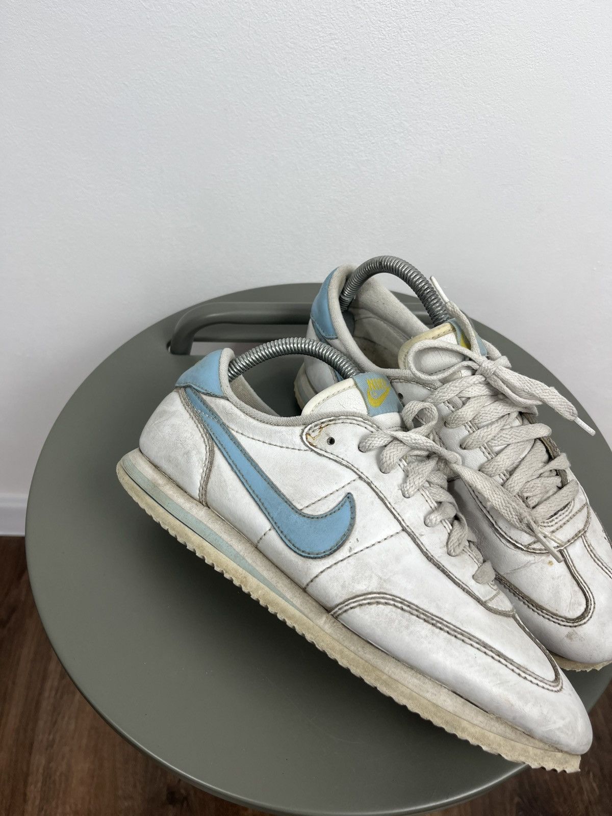 Nike Vintage 2002 Nike Cortez Women’s Sneakers White Blue Size US 9.5 / IT 39.5 - 2 Thumbnail