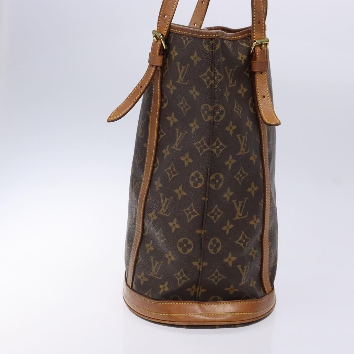 Louis Vuitton LOUIS VUITTON Monogram Bucket GM Shoulder Bag M42236 Size ONE SIZE - 4 Thumbnail