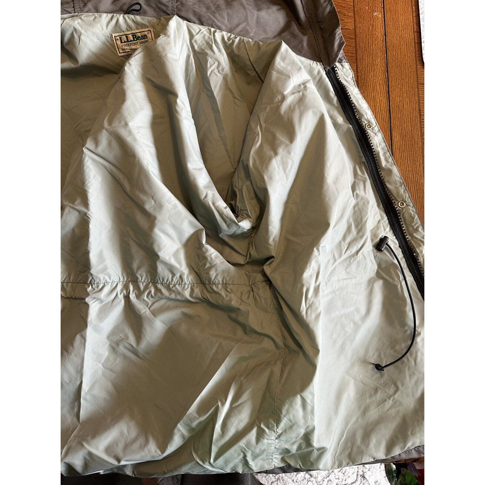 Vintage LL Bean Baxter State Park Made USA Jacket Gray Sz L