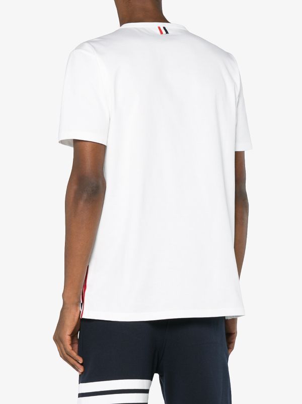 Thom Browne o1s22i1n1124 Crewneck T-Shirt in White Size US M / EU 48-50 / 2 - 4 Thumbnail