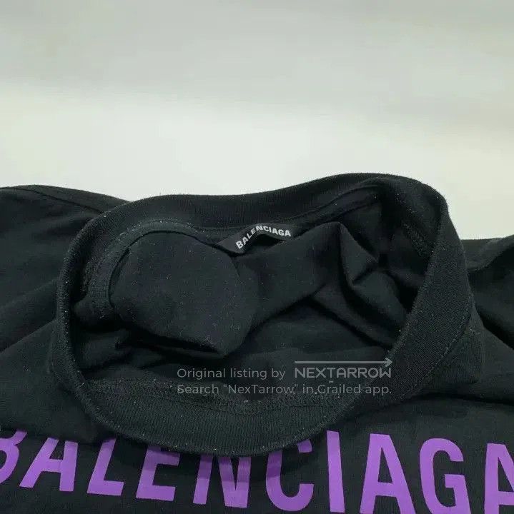 Balenciaga Balenciaga Multilingual Print Short Sleeve T. Size US XXL / EU 58 / 5 - 1 Thumbnail