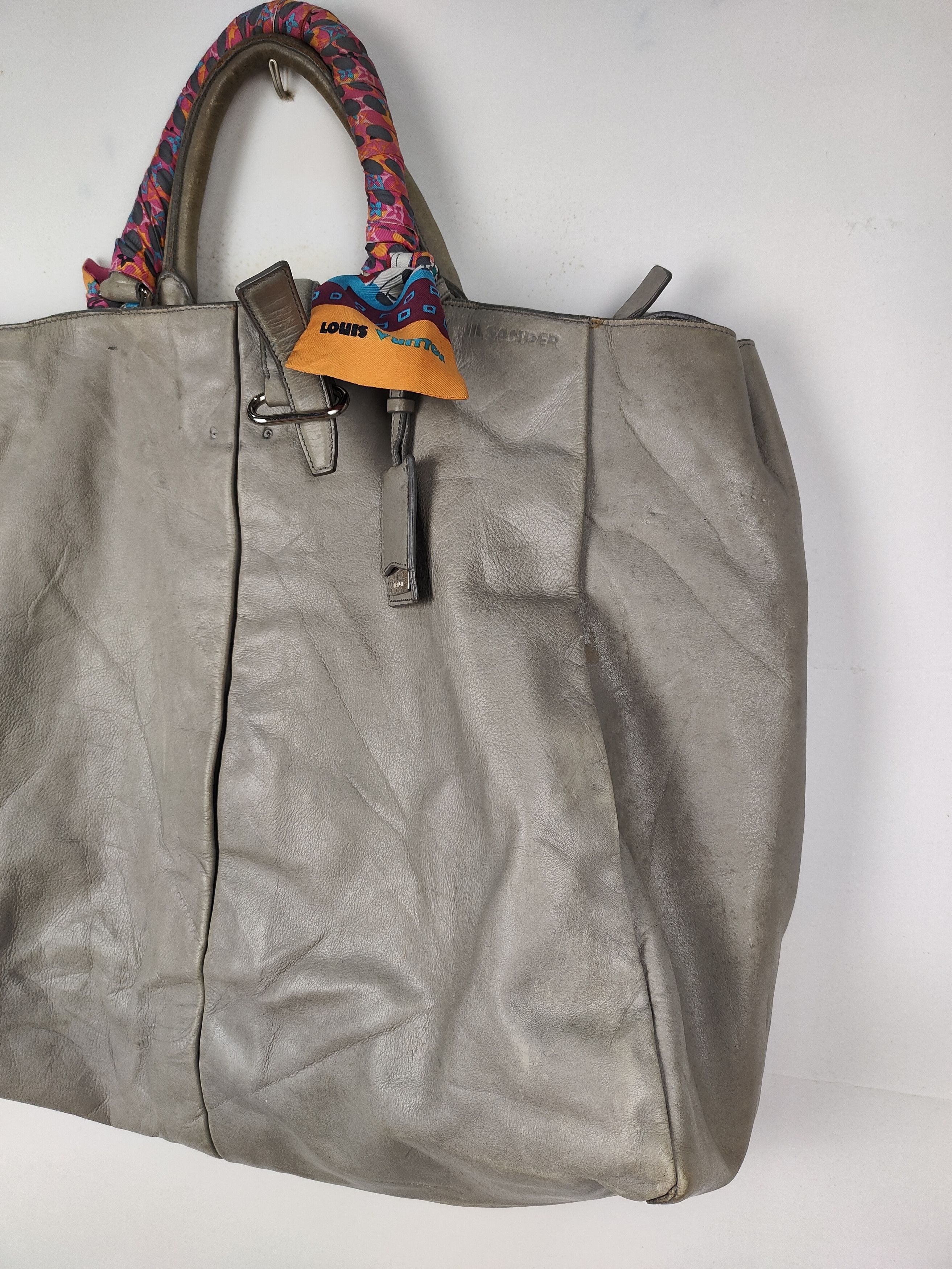 Jil Sander Jil Sander 2 way Leather Hand Bag Size ONE SIZE - 2 Thumbnail