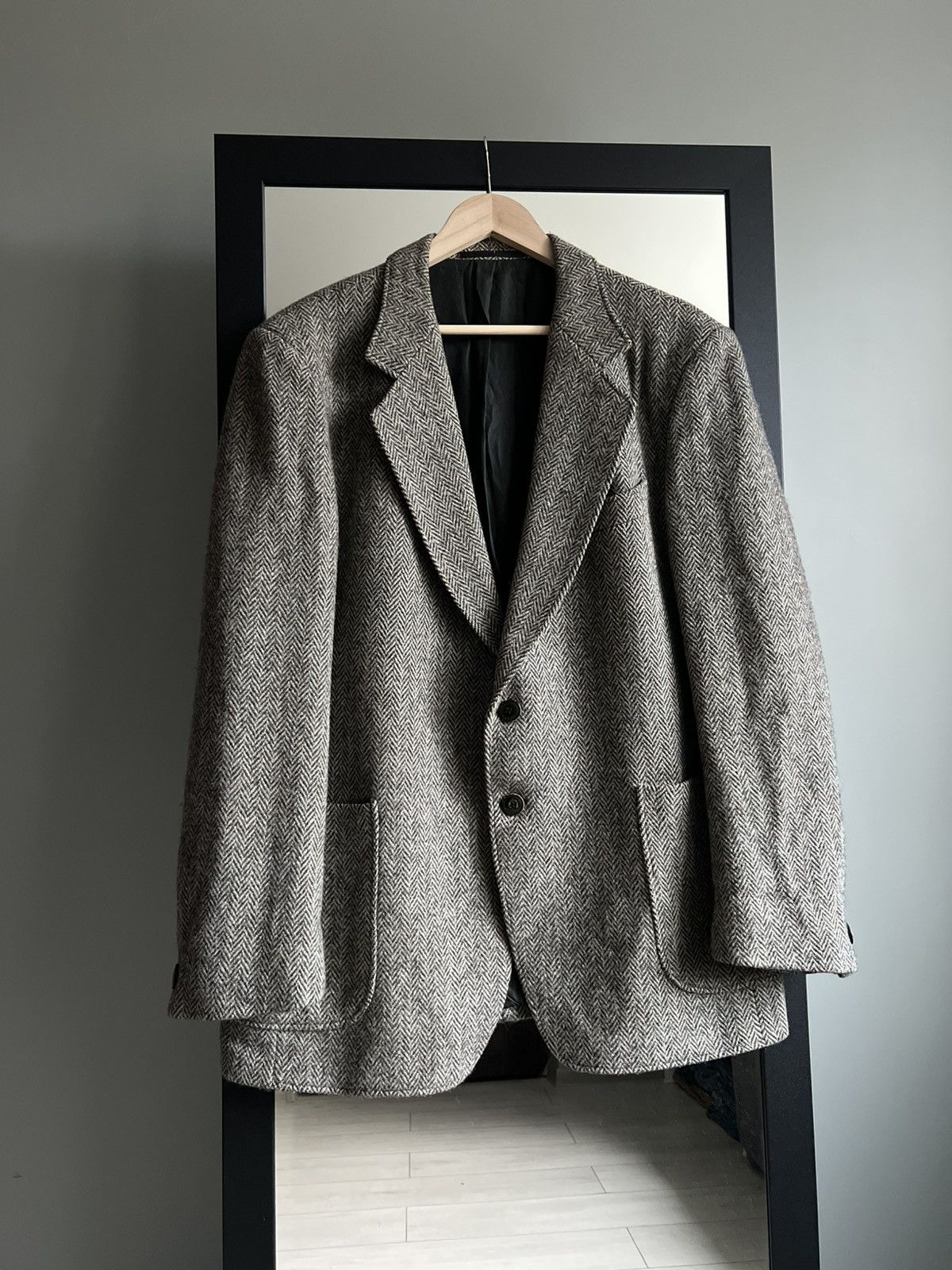 Harris Tweed Harris Tweed Vintage Blazer Jacket Size 54R - 1 Thumbnail