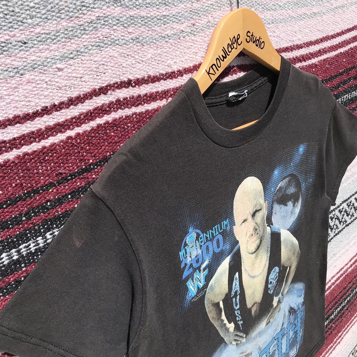 Vintage × WWE × WWF 💥Distressed💥Vintage Stone Cold Steve Austin WWF 2000 Tee Size US S / EU 44-46 / 1 - 7 Thumbnail