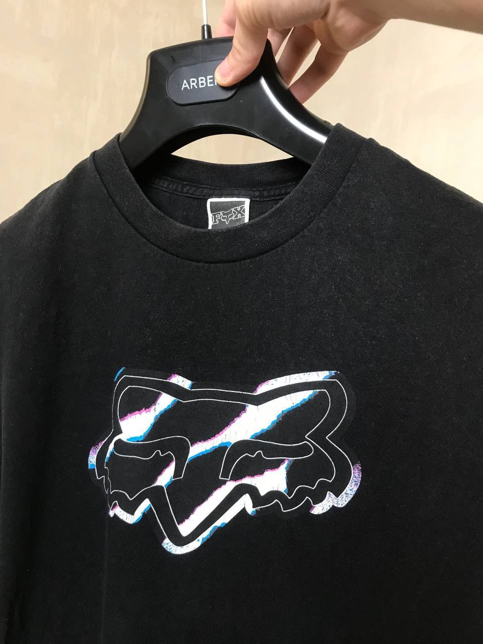 Fox Racing 🔥 Vintage 90s FOX Racing Tee center logo Y2K Skater Surfing Size US L / EU 52-54 / 3 - 6 Thumbnail