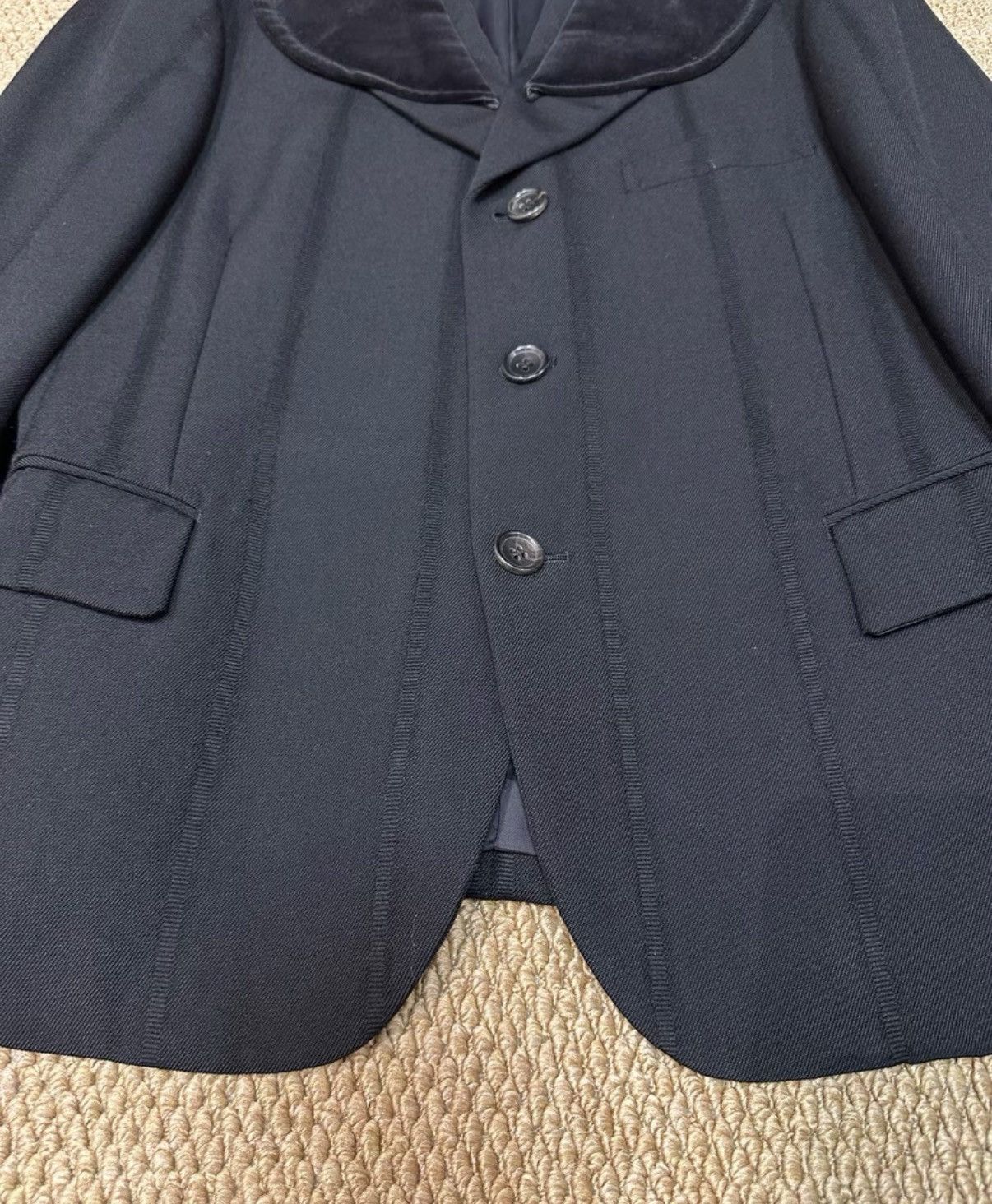 Comme des Garcons Comme des Garçons Velvet Jacket with Heart Collar K23 Size M / US 6-8 / IT 42-44 - 4 Thumbnail