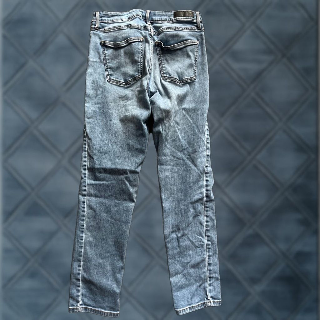 Vintage Calvin Klein Jeans Women's Ultimate Skinny Jeans Size 10 Dark Wash Blue Embroidered Size 32" / US 10 / IT 46 - 1 Thumbnail