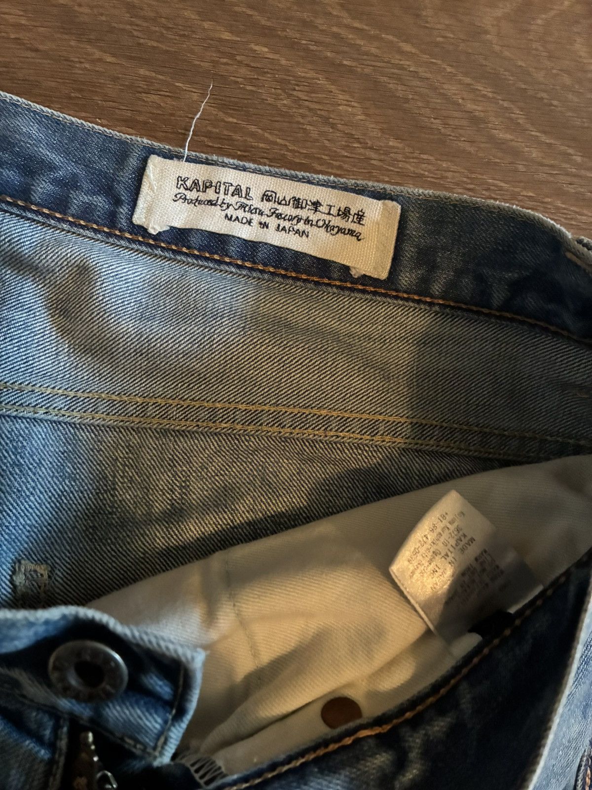 Kapital Kapital “fuzzy selvedge” denim Size US 36 / EU 52 - 4 Thumbnail