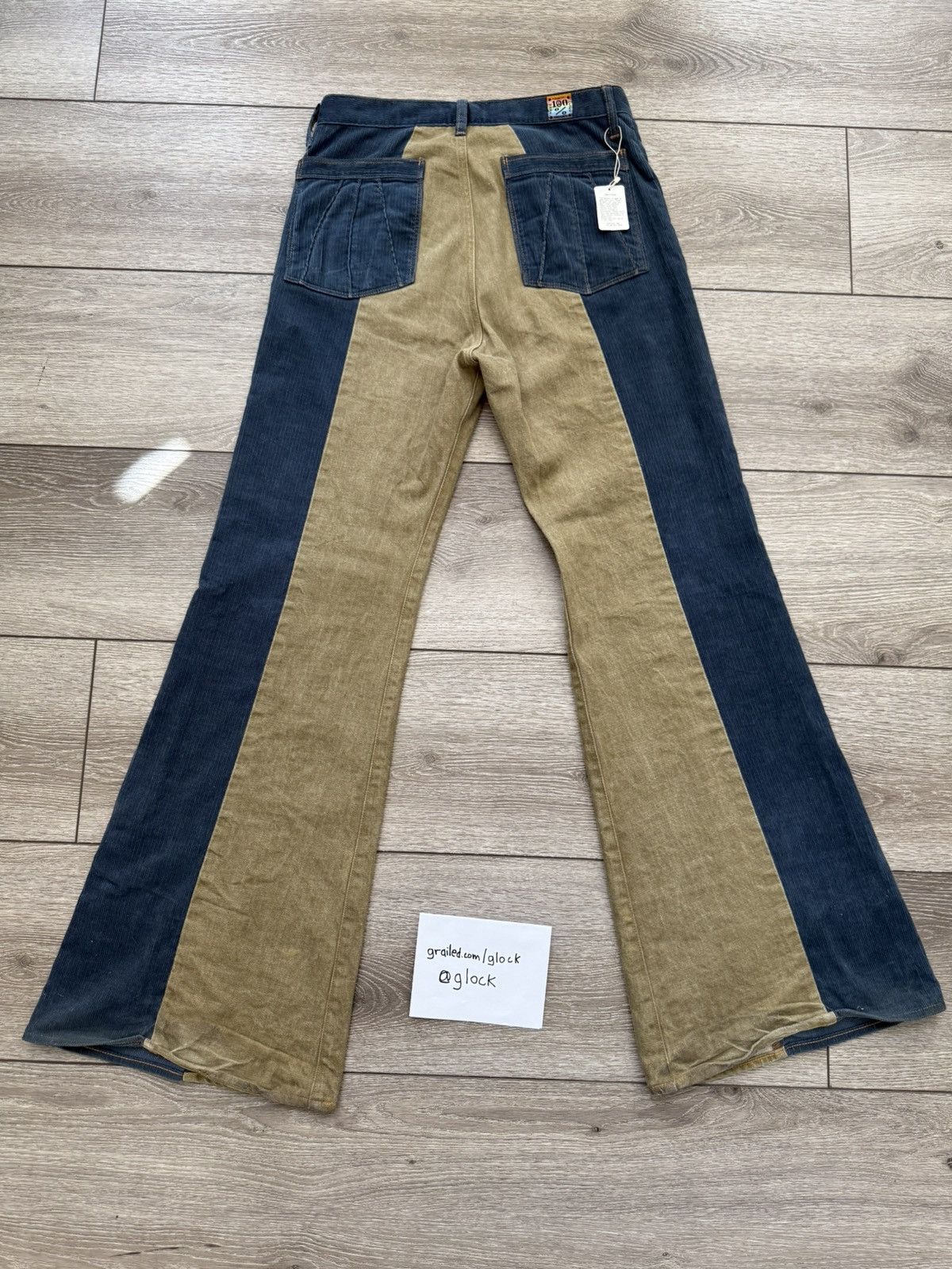 Kapital Kapital Corduroy Two Tone Gyspy Flare Pants Size 30 Size US 30 / EU 46 - 2 Thumbnail
