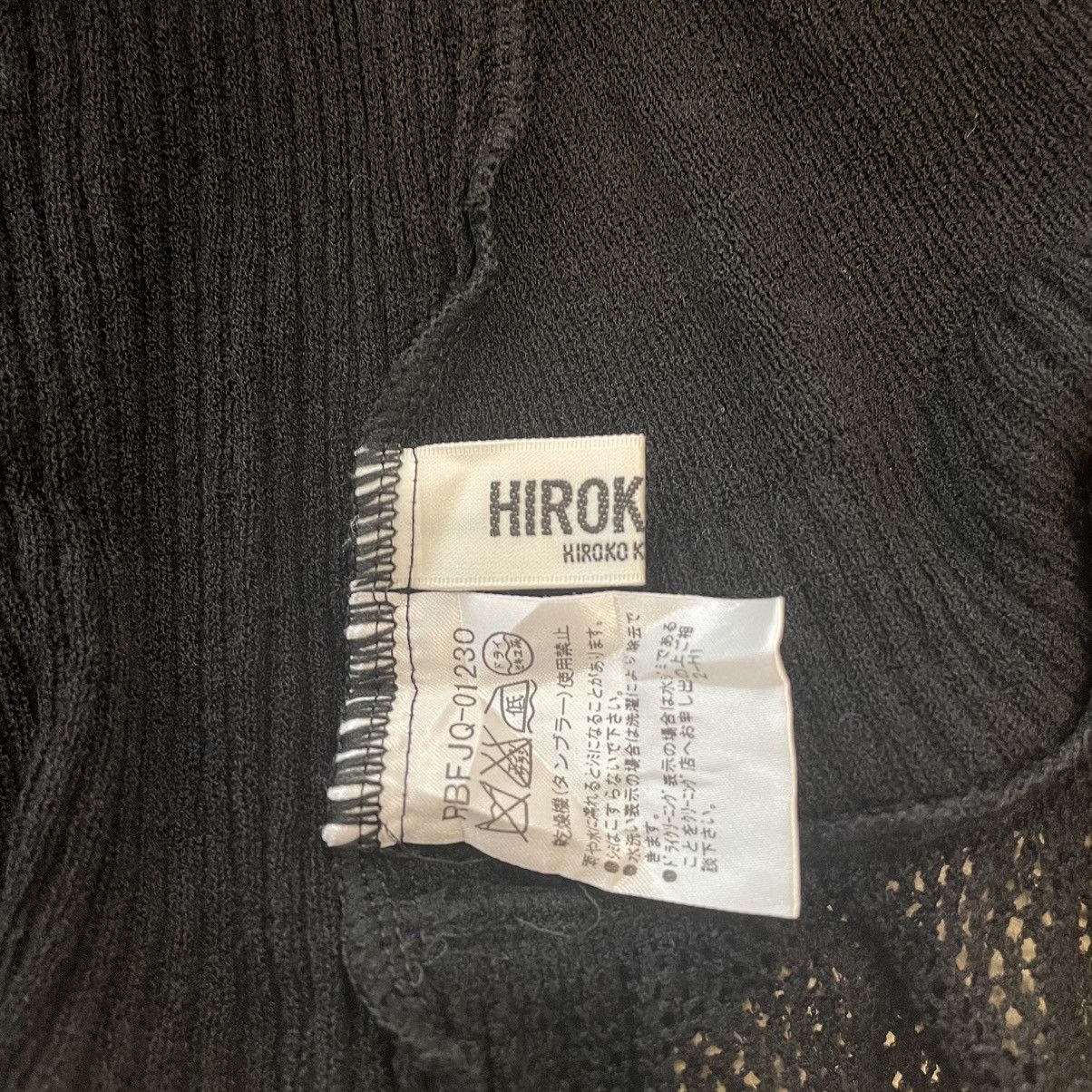 Hiroko Koshino Homme Hiroko Bis Punk Style Mesh Cardigan Size S / US 4 / IT 40 - 6 Thumbnail