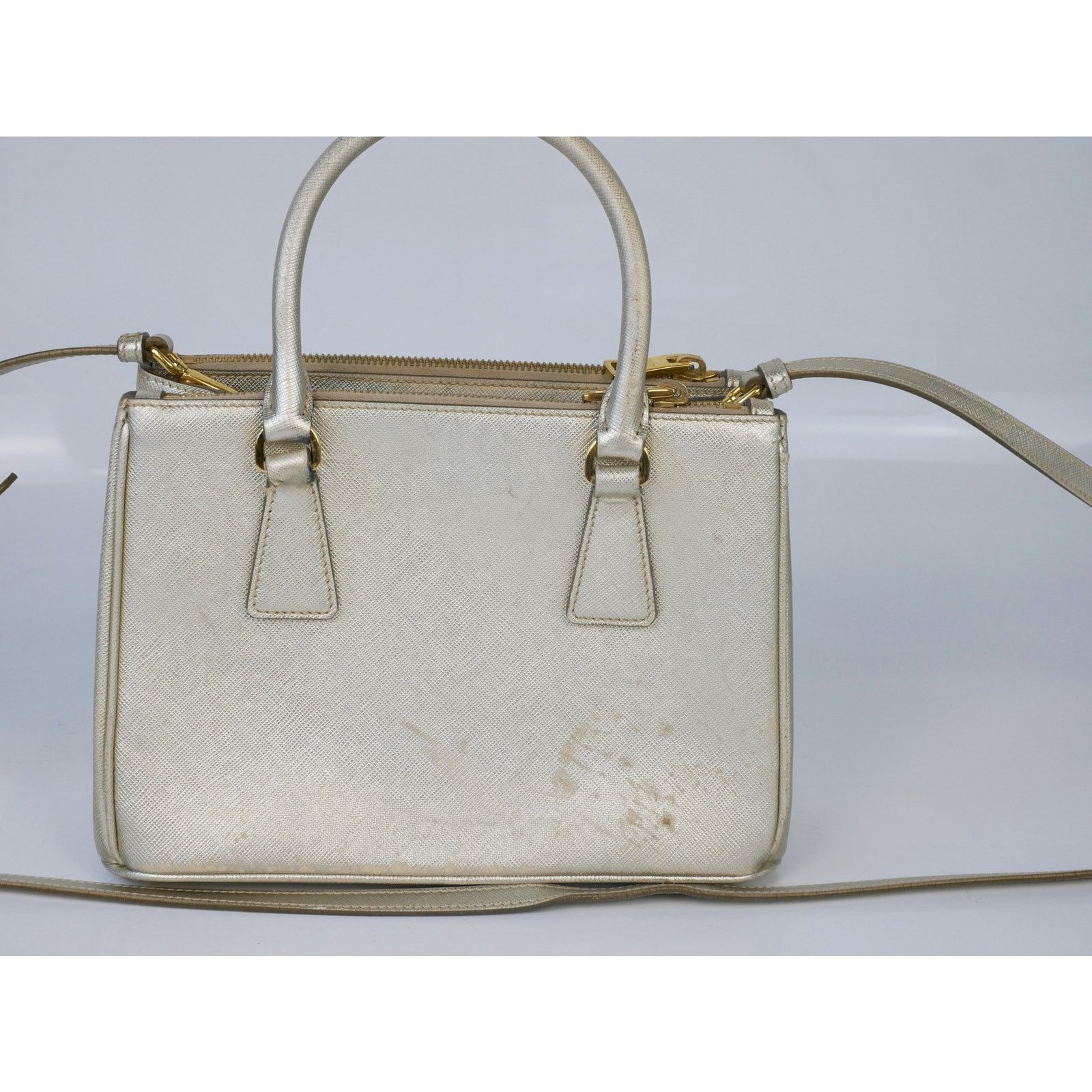 Prada Prada Gold Lux Galleria Tote Size ONE SIZE - 2 Thumbnail