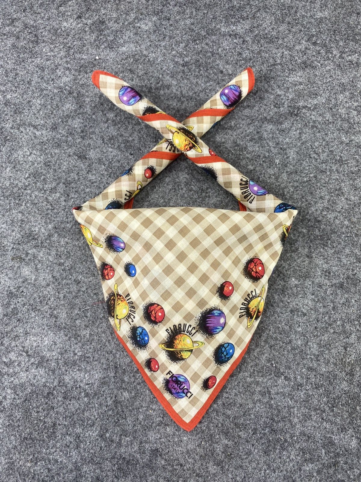 Fiorucci × Vintage Fiorucci Handkerchief / Neckerchief / Bandana- B023 Size ONE SIZE - 3 Thumbnail