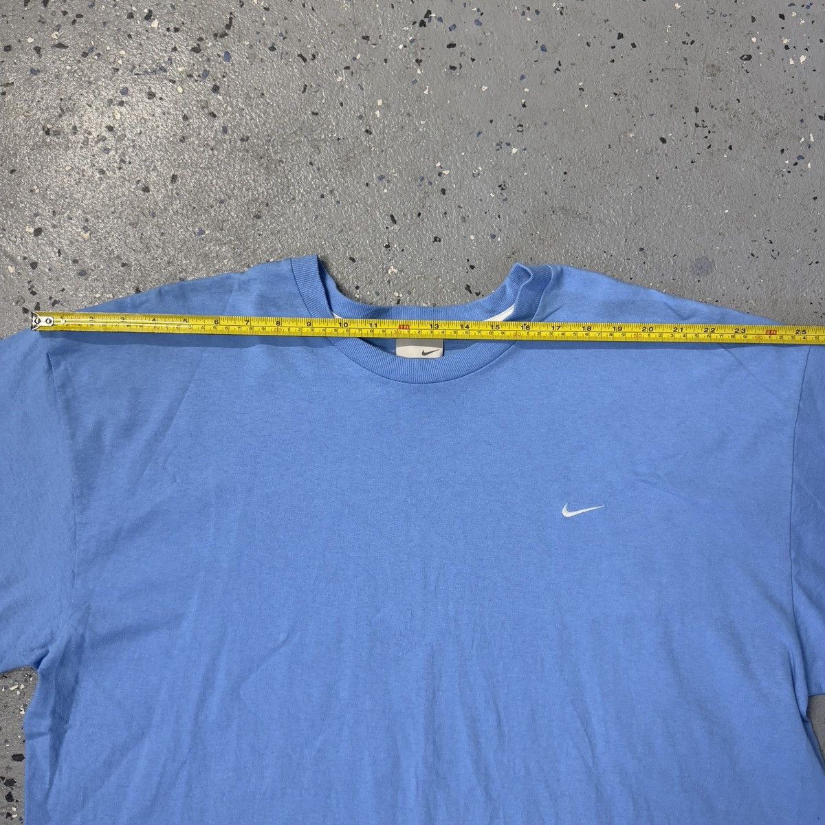 Nike × Vintage Vintage Y2K Nike Silver Tag Blank Swoosh Shirt 2000s Size US XXL / EU 58 / 5 - 4 Thumbnail
