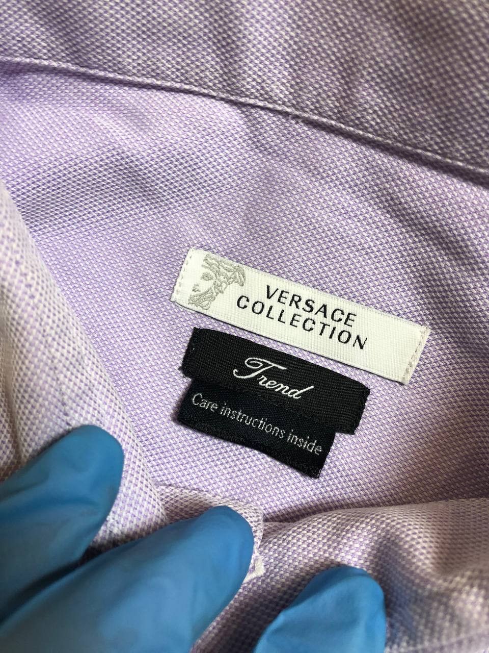 Versace VERSACE COLLECTION TREND Long Sleeve Button Up Shirt Size US L / EU 52-54 / 3 - 2 Thumbnail