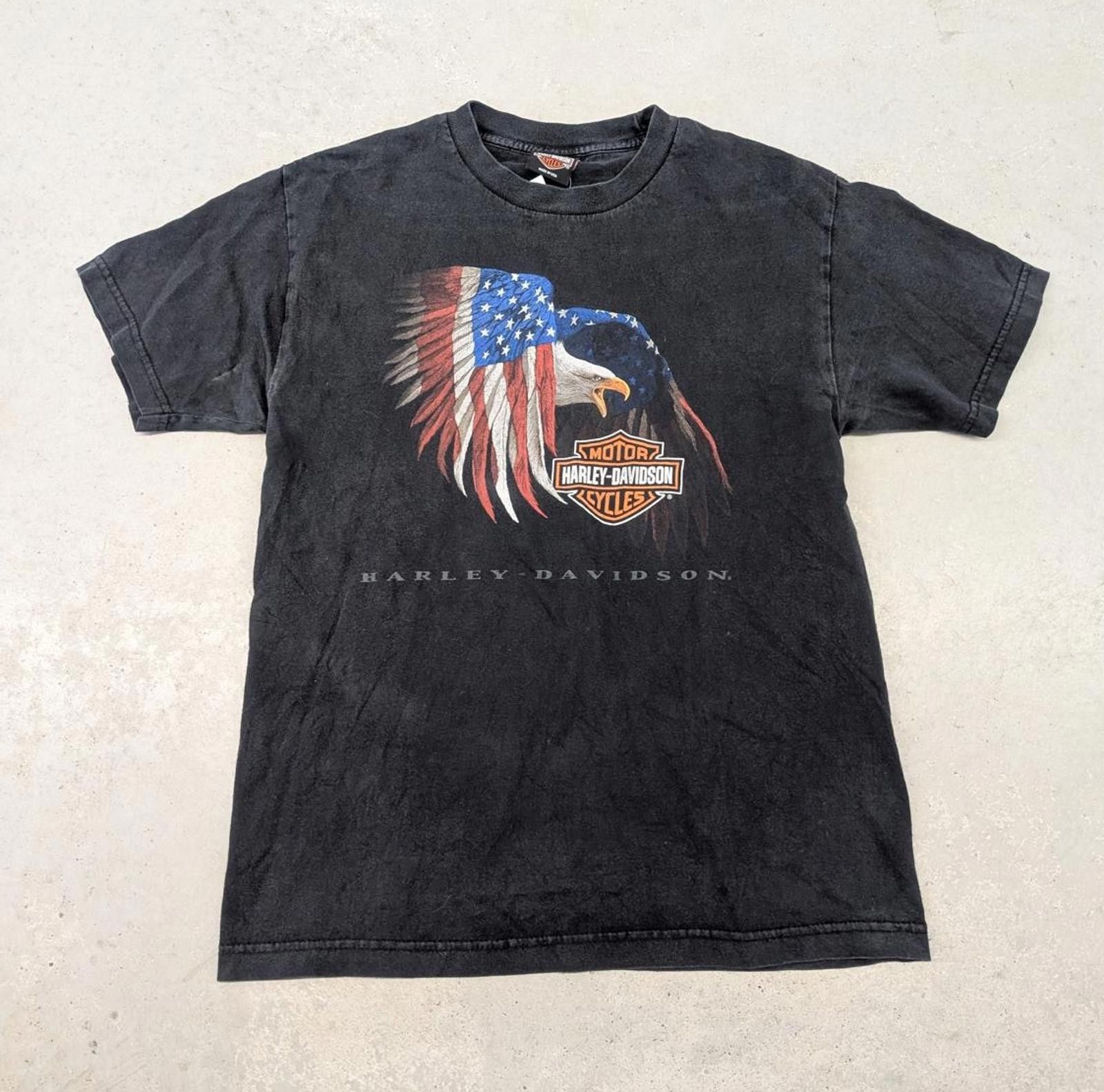 Harley Davidson Vintage 90s Harley Davidson Washington DC T-shirt Size US M / EU 48-50 / 2 - 1 Thumbnail