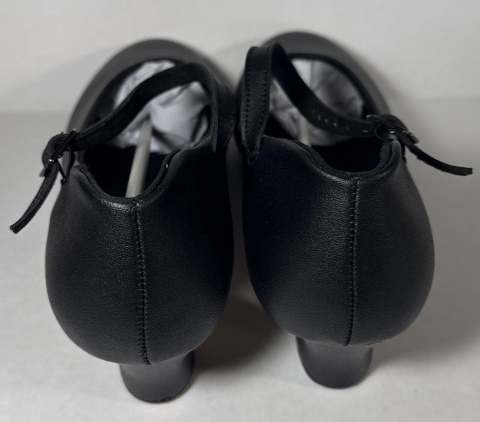 Other Theatricals Black Leather Sole Tap Dance Shoe Heels T3100 Size ONE SIZE - 4 Thumbnail