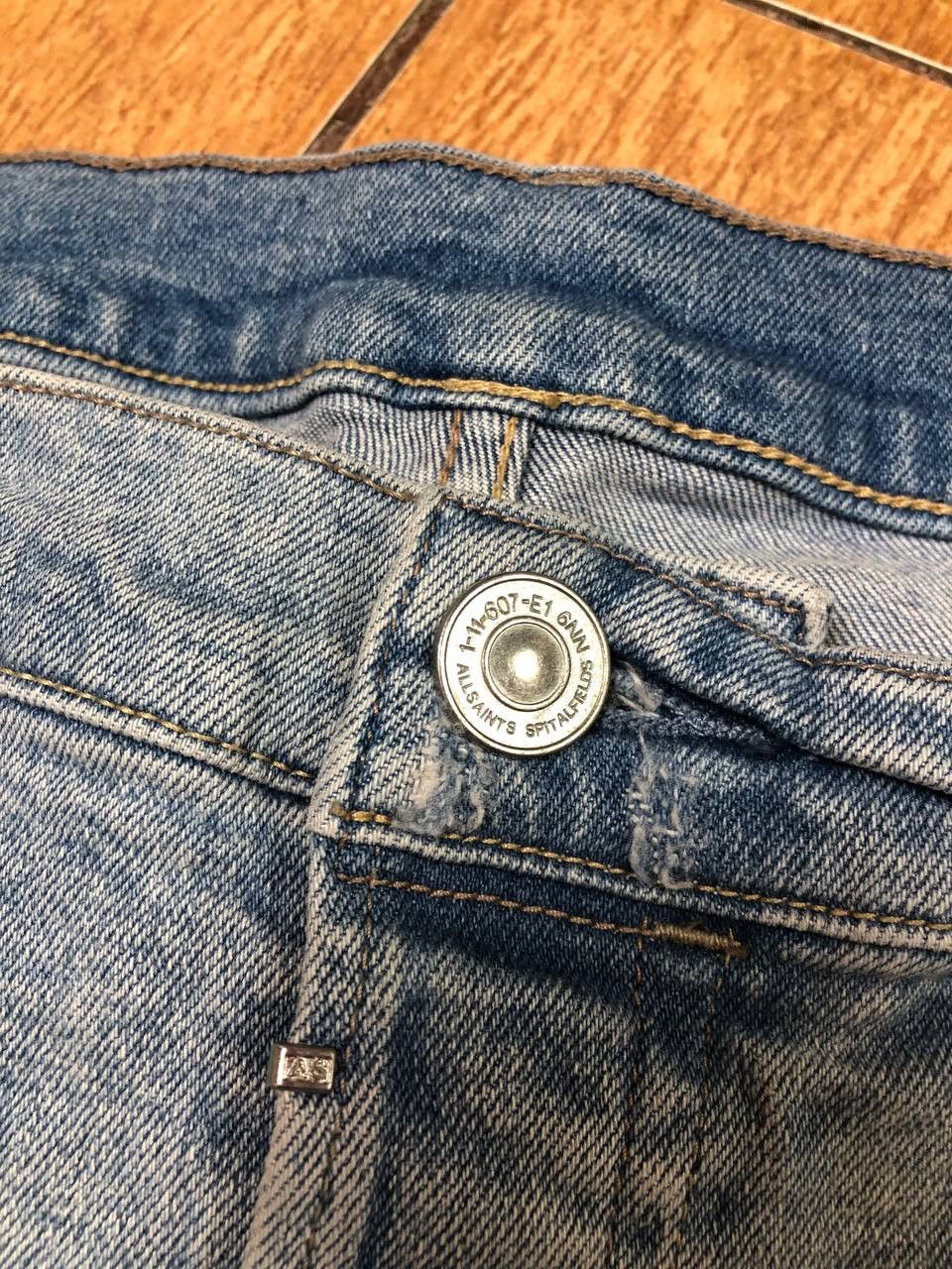 Allsaints Mens AllSaints Cigarette jeans skinny fit stretch denim Size US 34 / EU 50 - 18 Thumbnail