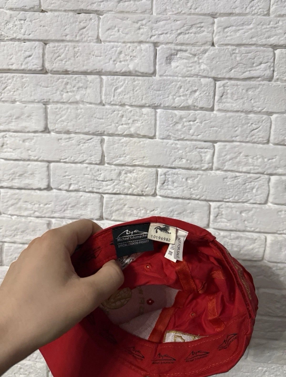 Other Schumacher Vintage Formula 1 Cap F1 Racing Not For Sale Size ONE SIZE - 7 Thumbnail