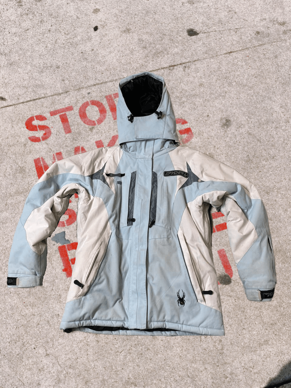 Vintage Women Jacket Spyder Y2K Streetwear