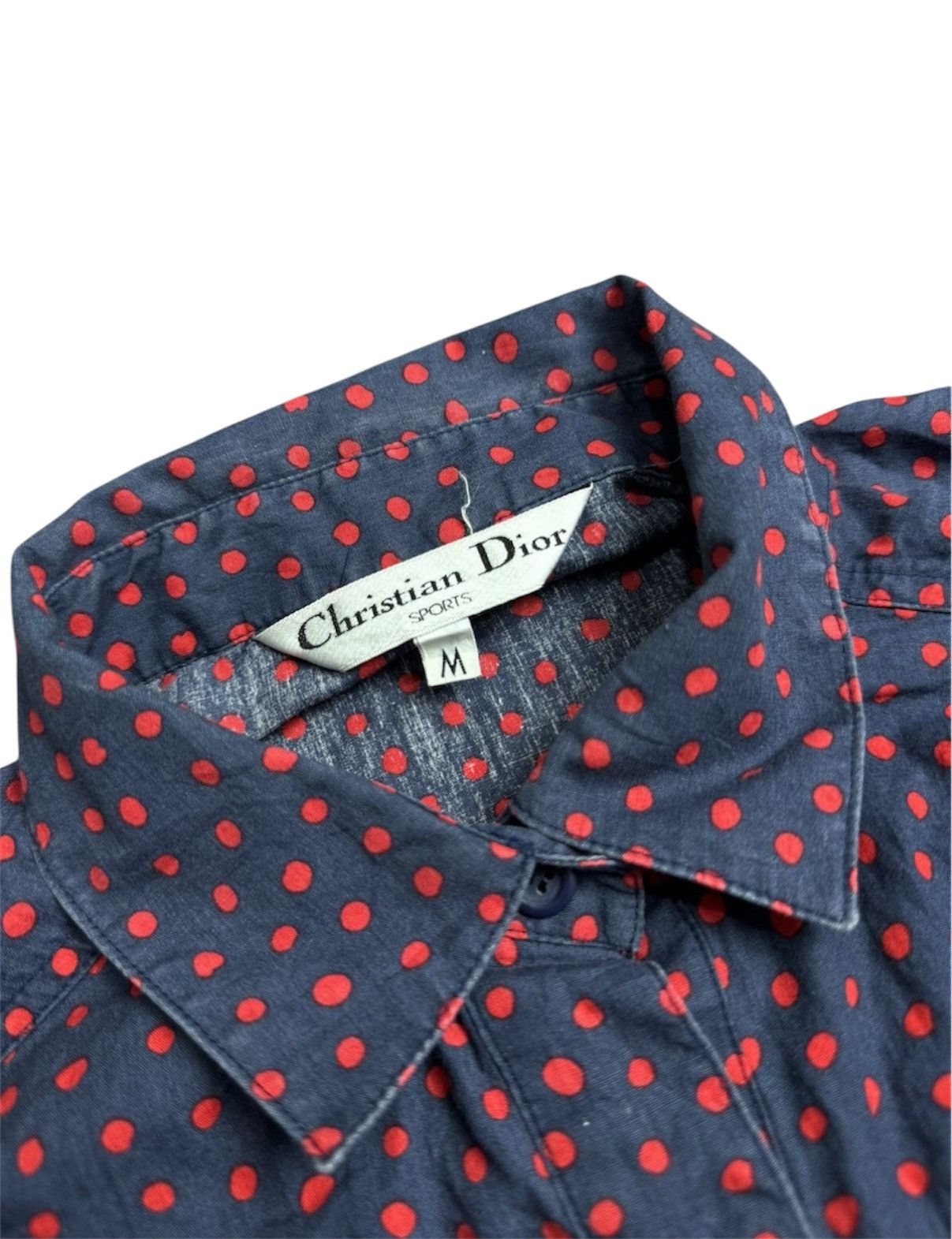 Christian Dior Monsieur Christian dior sport polcadot shirt Size US M / EU 48-50 / 2 - 5 Thumbnail